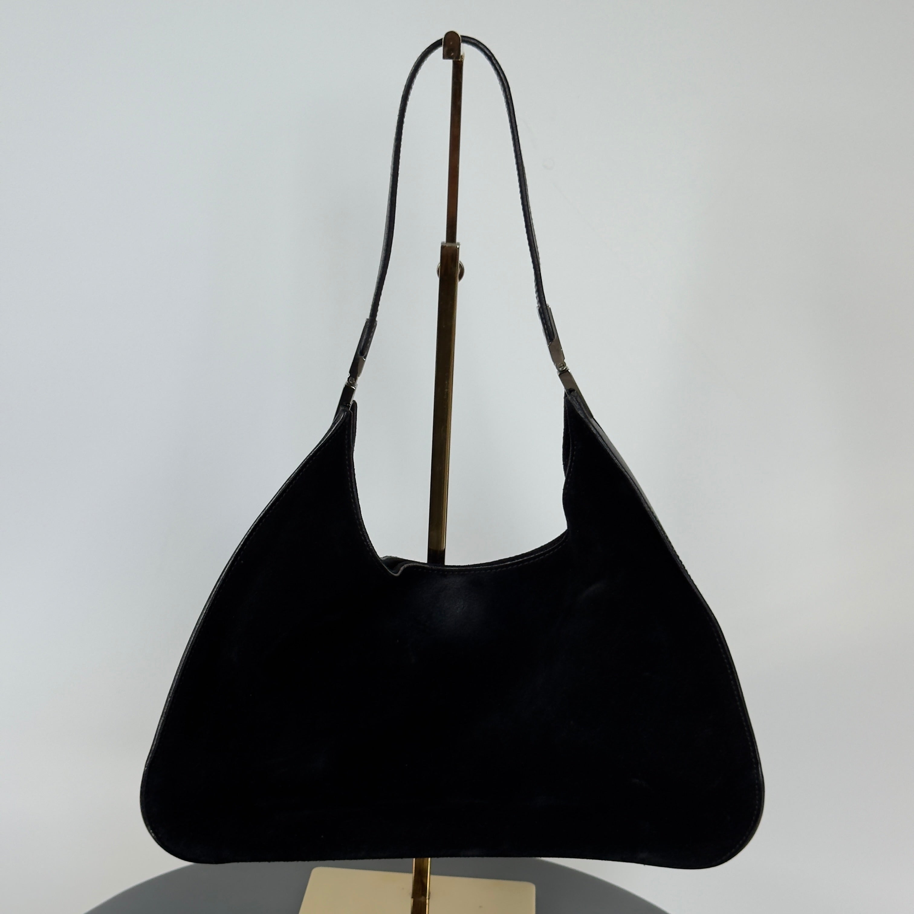 Gucci Black Suede Hobo - Queen May