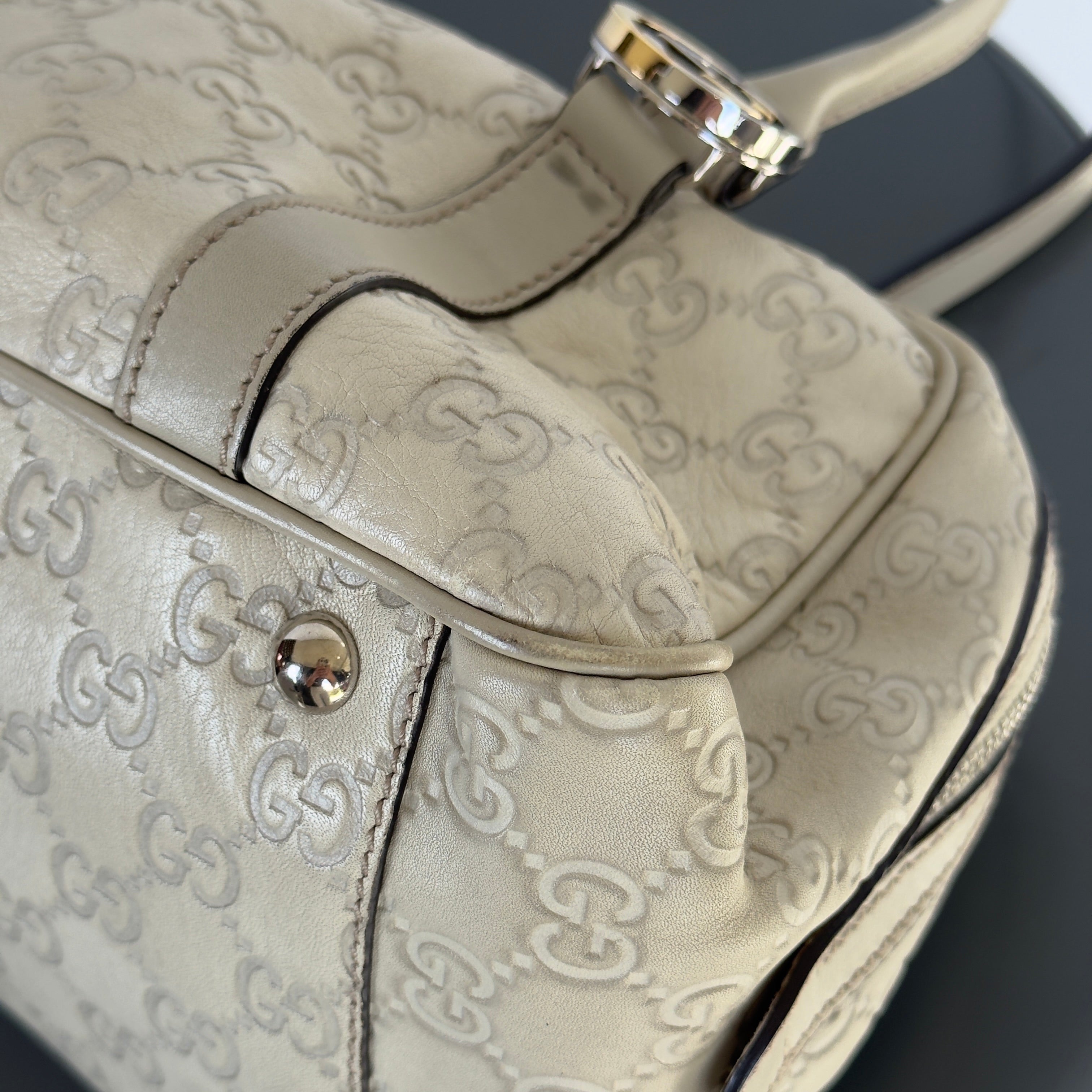 Gucci Guccissima Twins Boston Bag - Queen May