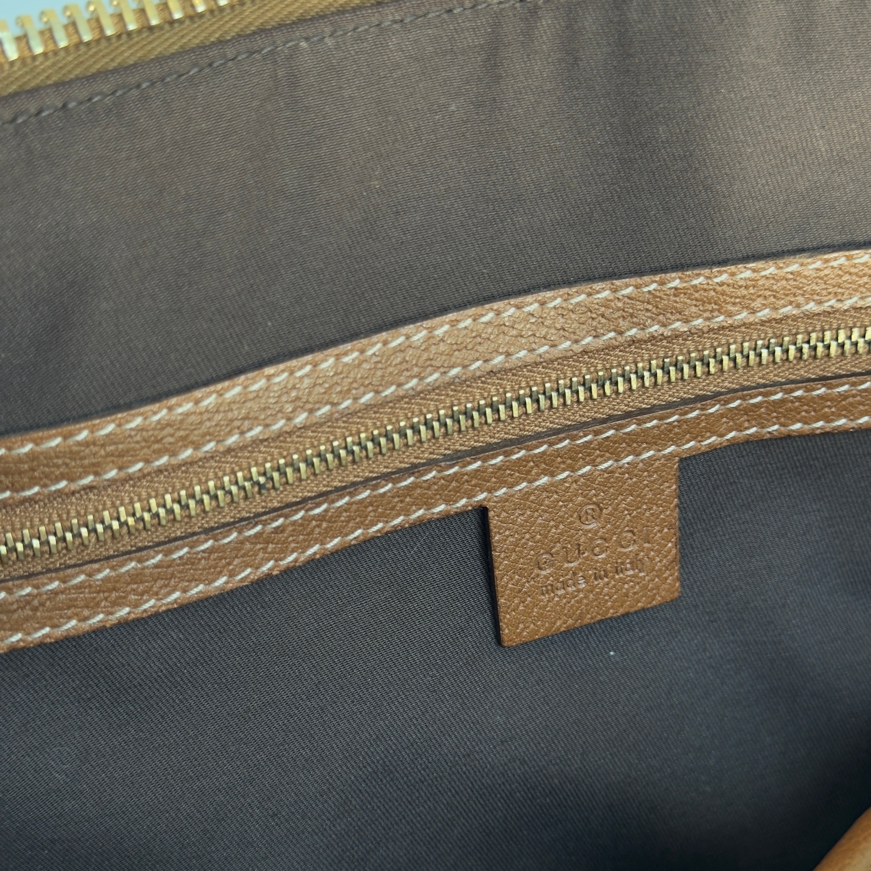Gucci GG Canvas Nailhead Dome Handle Bag - Queen May