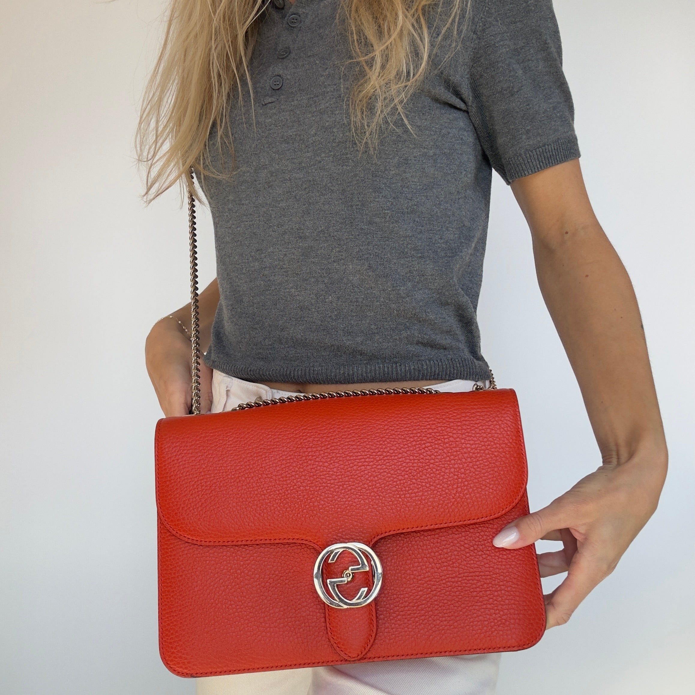 Gucci Interlocking G Dollar Bag - Queen May