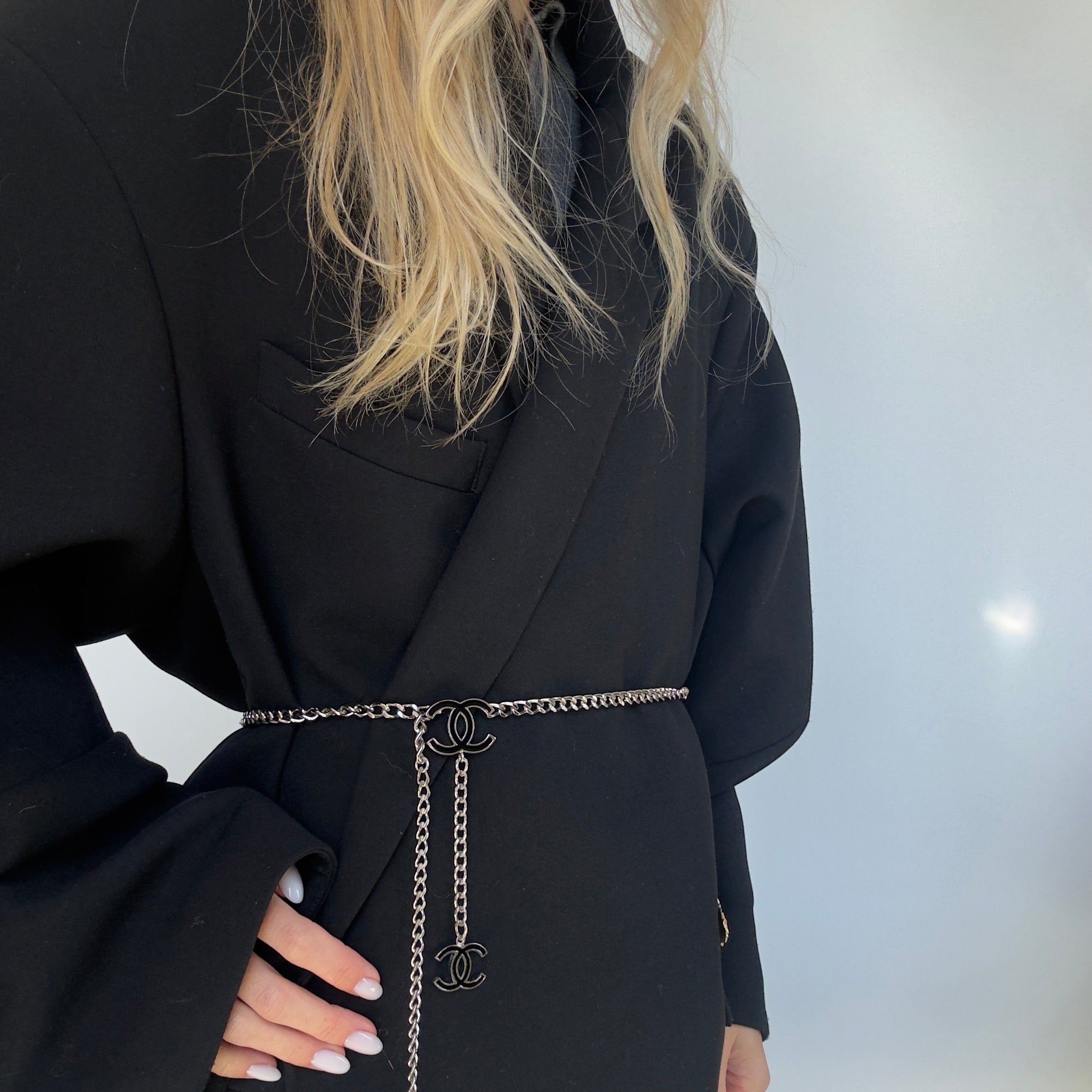 Vintage Chanel Double CC Necklace / Belt - Queen May