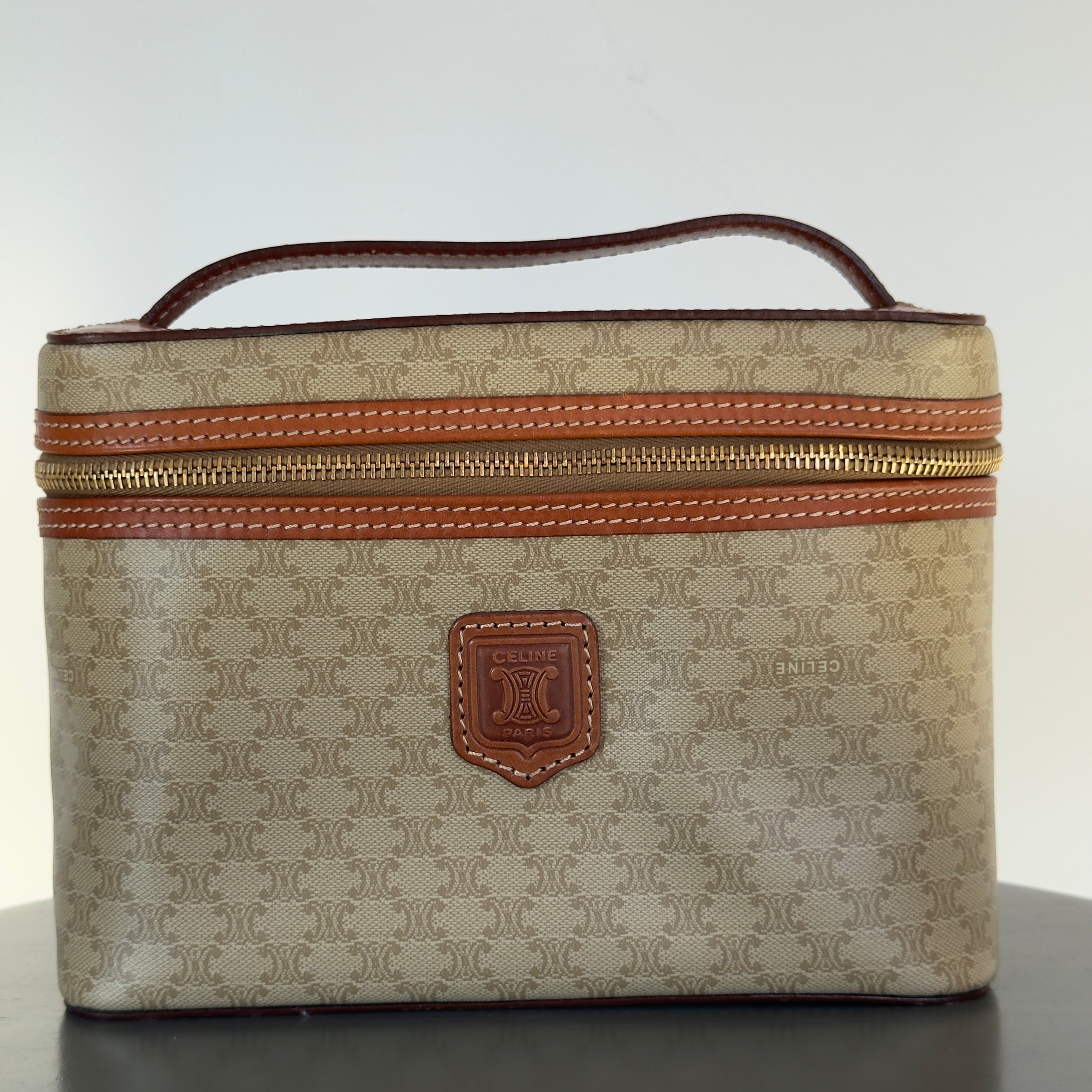 Celine Macadam Canvas Vanity Case - Queen May