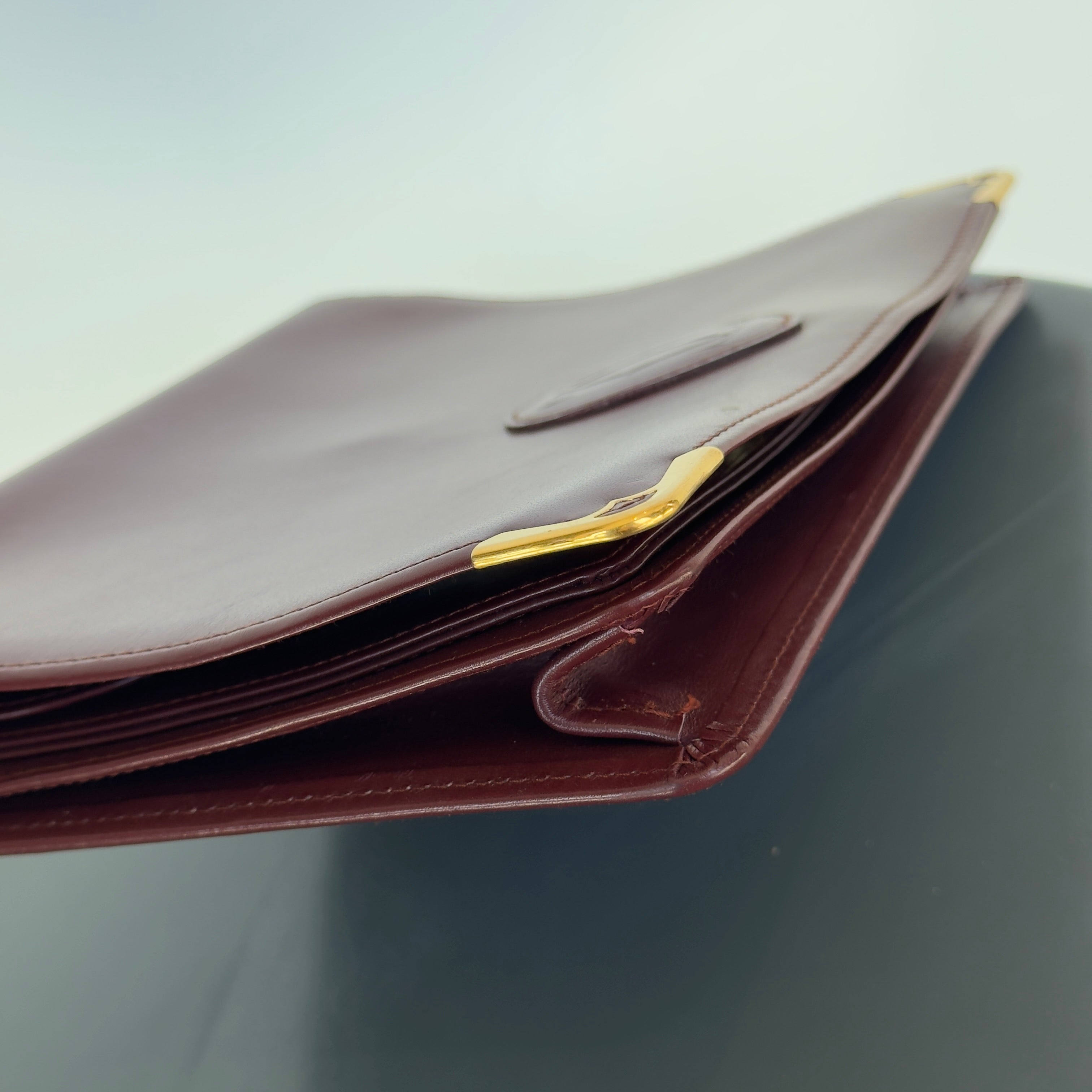 Cartier Signature Clutch Burgundy - Queen May