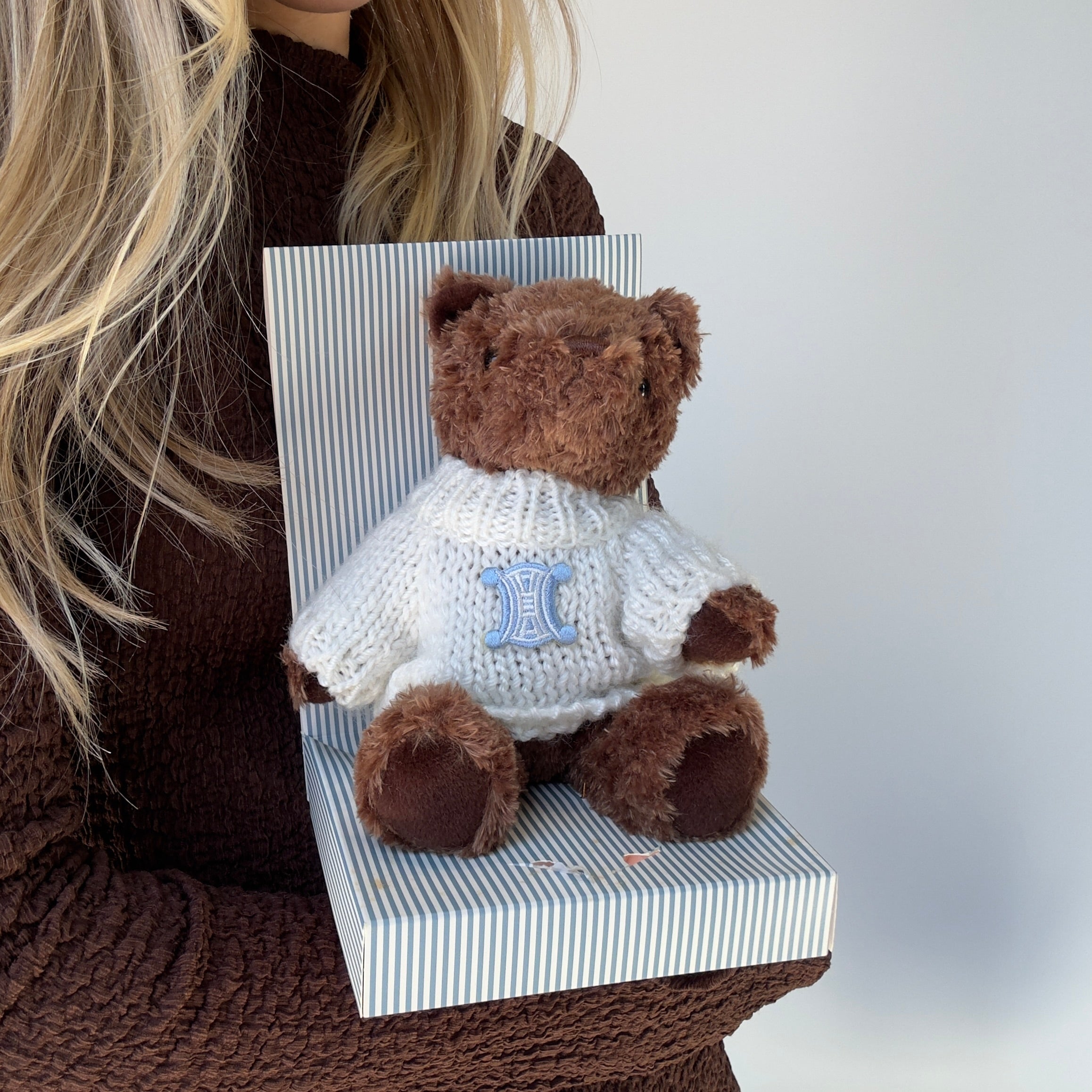 Vintage Celine Plush Teddy Bear - Queen May