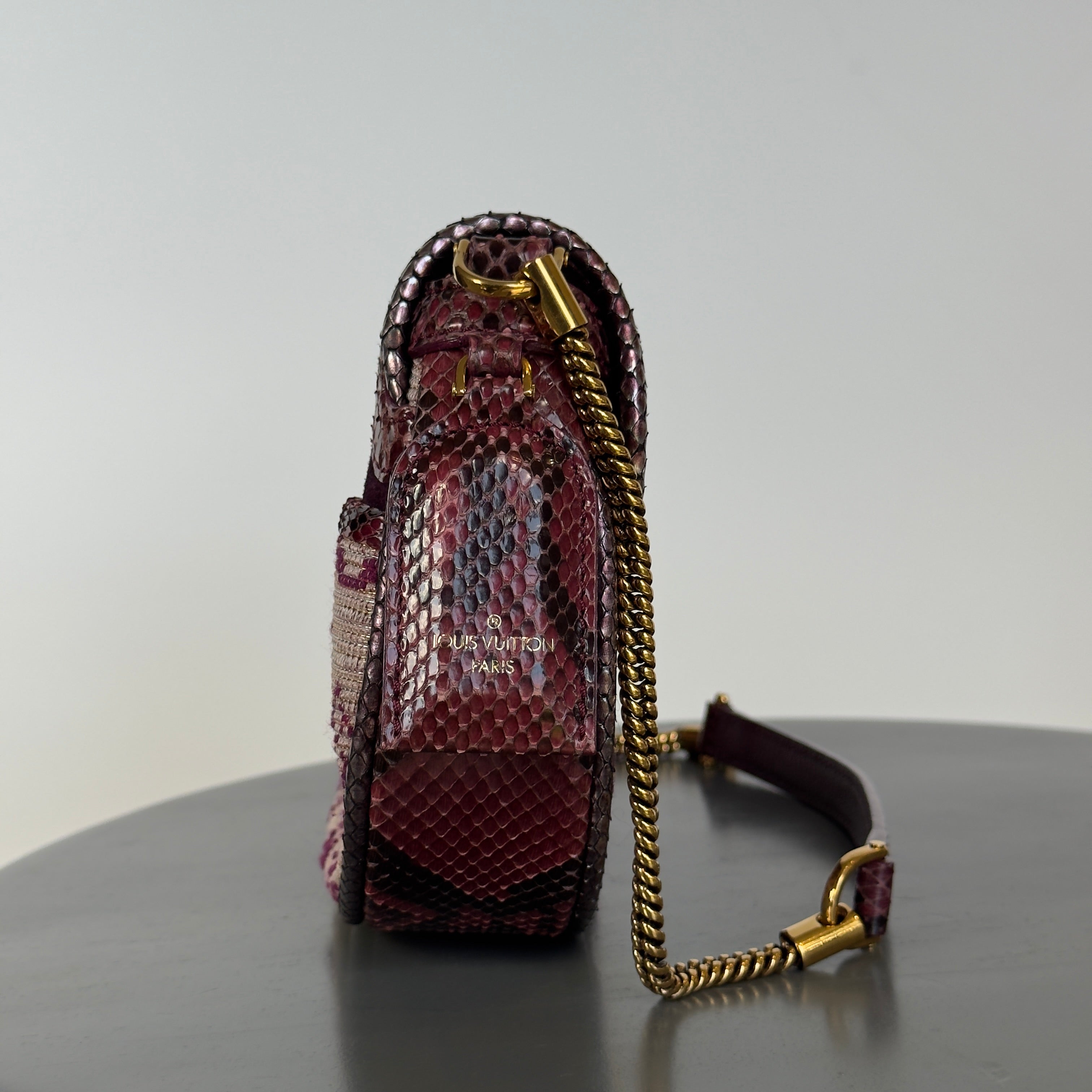 Rare Louis Vuitton Python Monogram Empire Levant - Queen May
