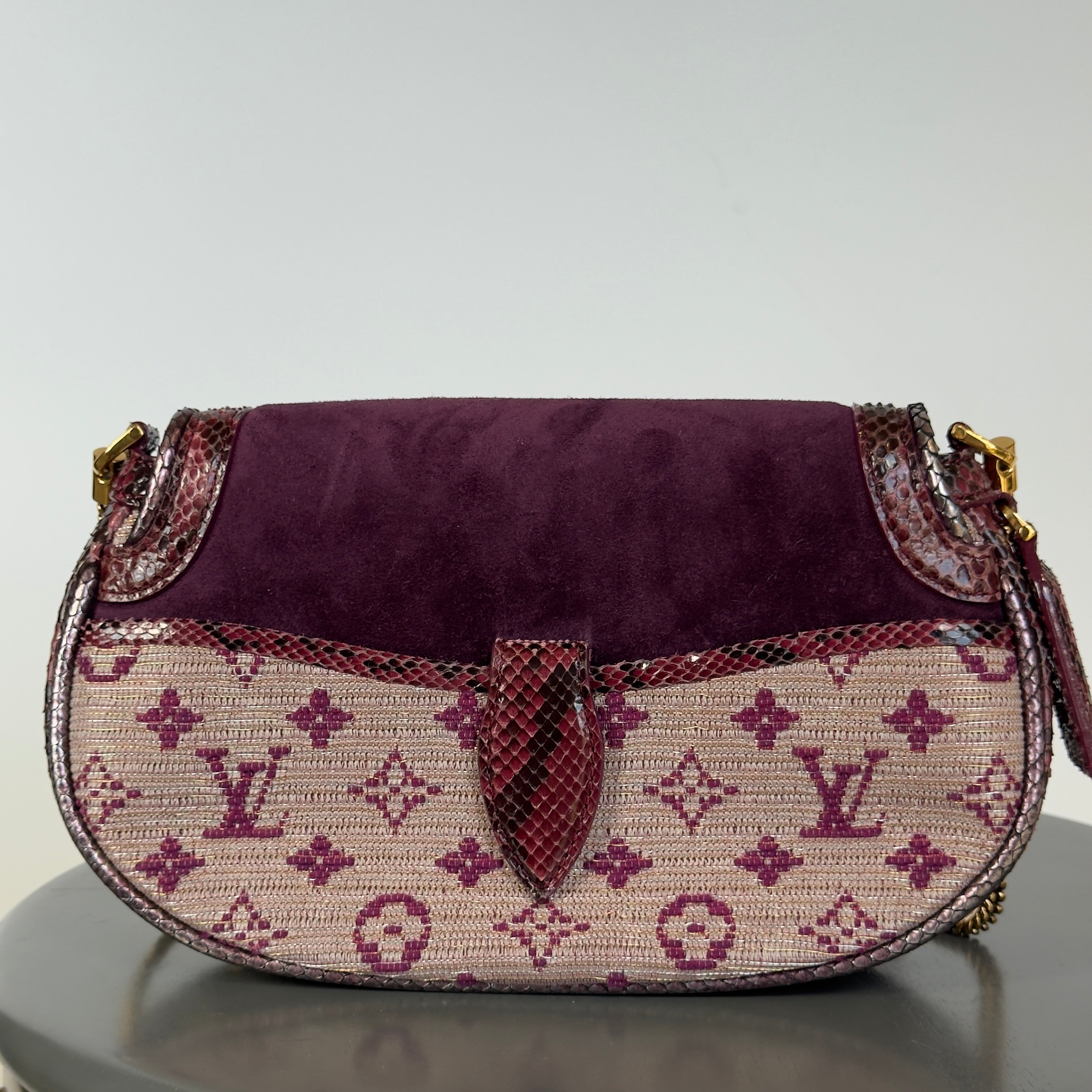 Rare Louis Vuitton Python Monogram Empire Levant - Queen May