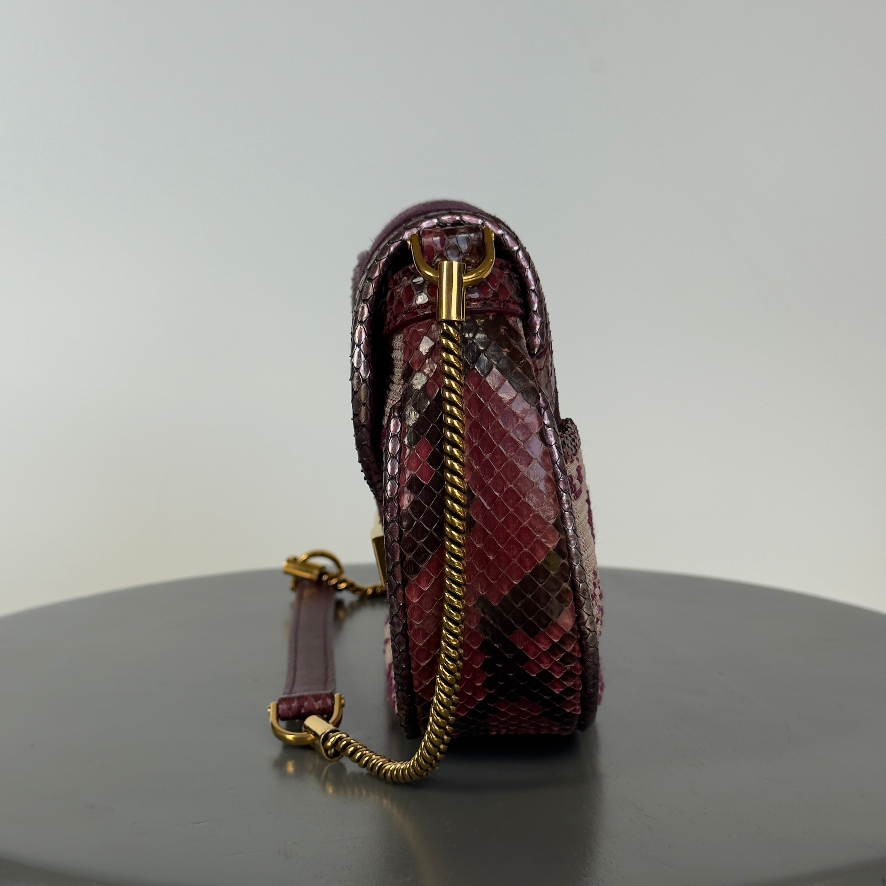Rare Louis Vuitton Python Monogram Empire Levant - Queen May
