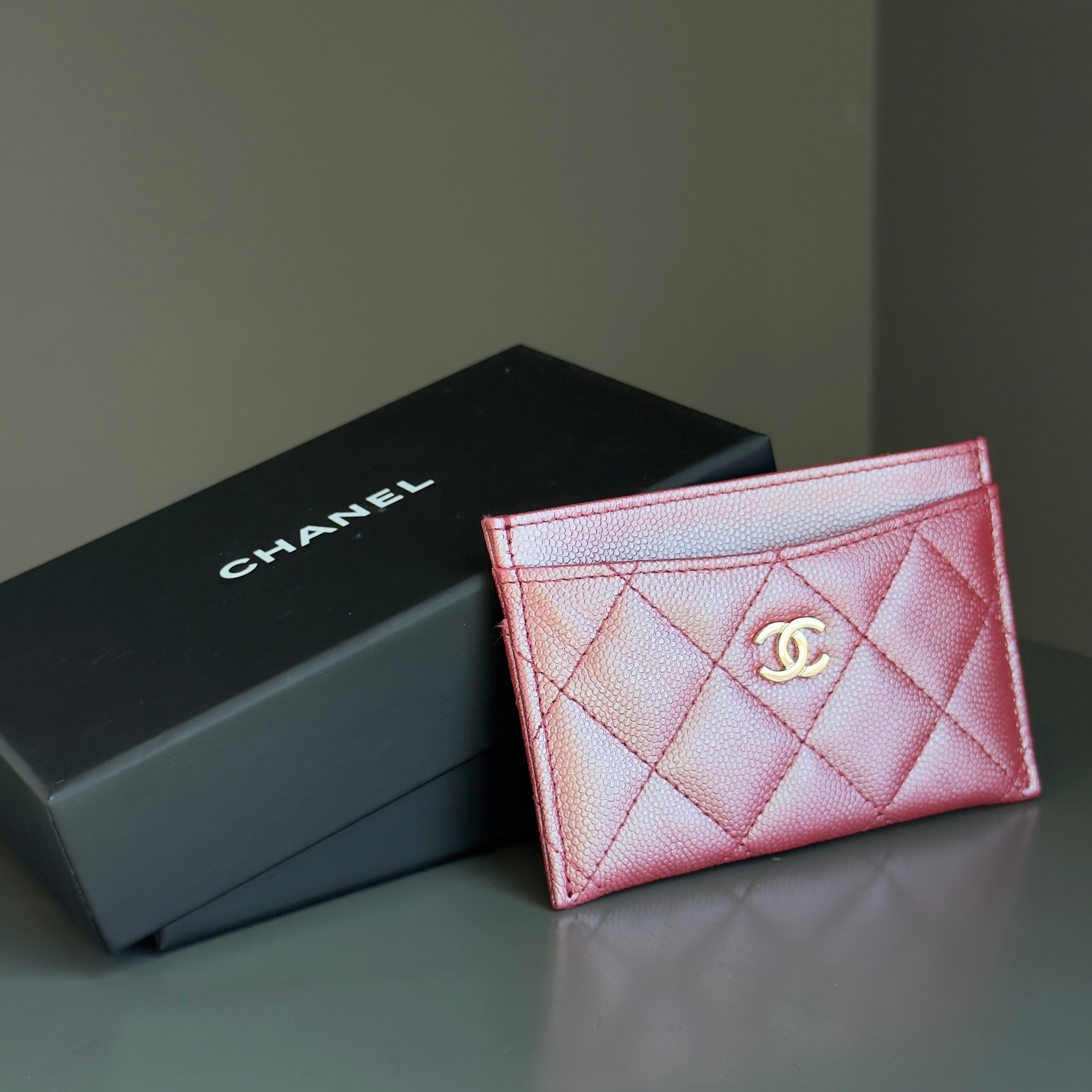 Chanel Iridescent Card Holder - Queen May
