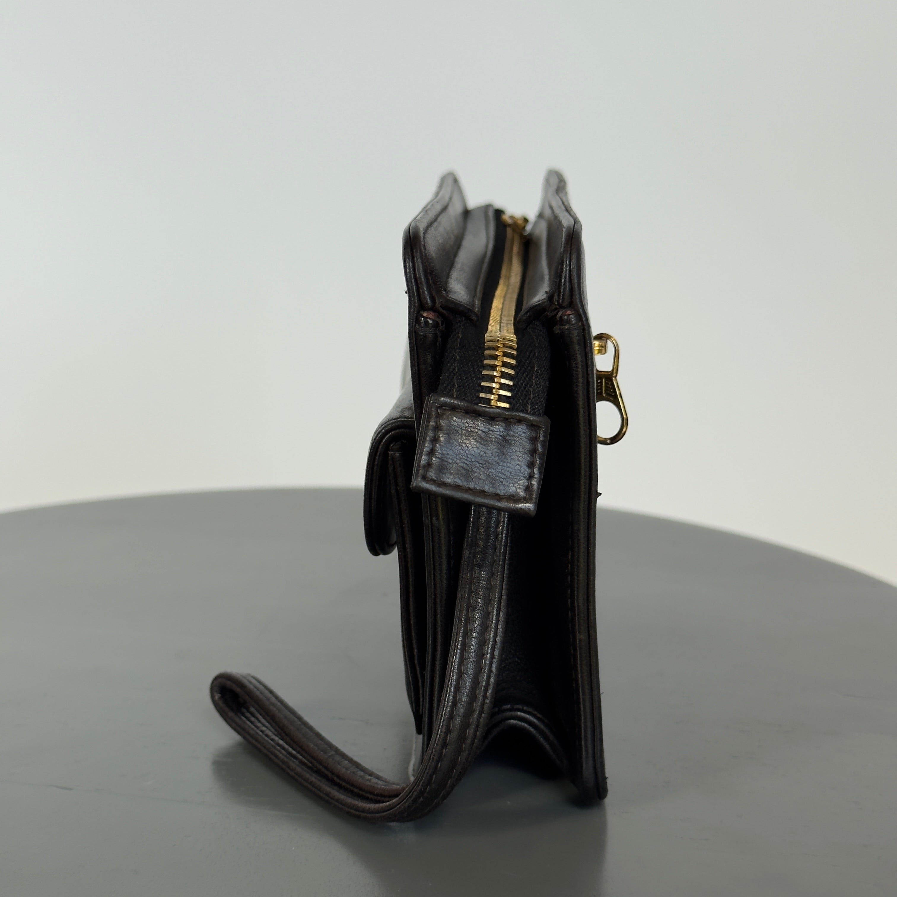 Vintage Chanel Lambskin Leather Clutch Bag - Queen May