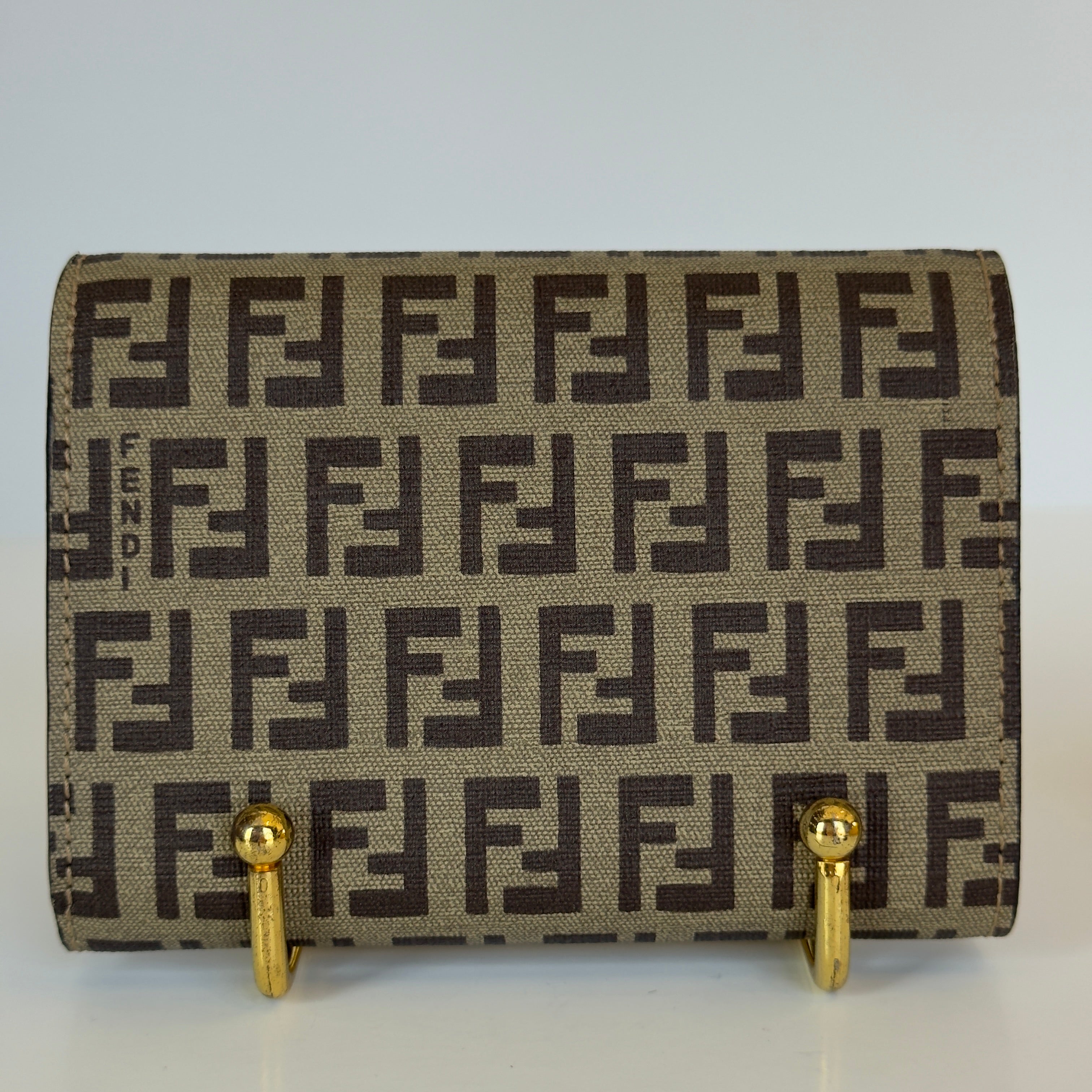 Fendi Zucca Tri Fold Wallet - Queen May