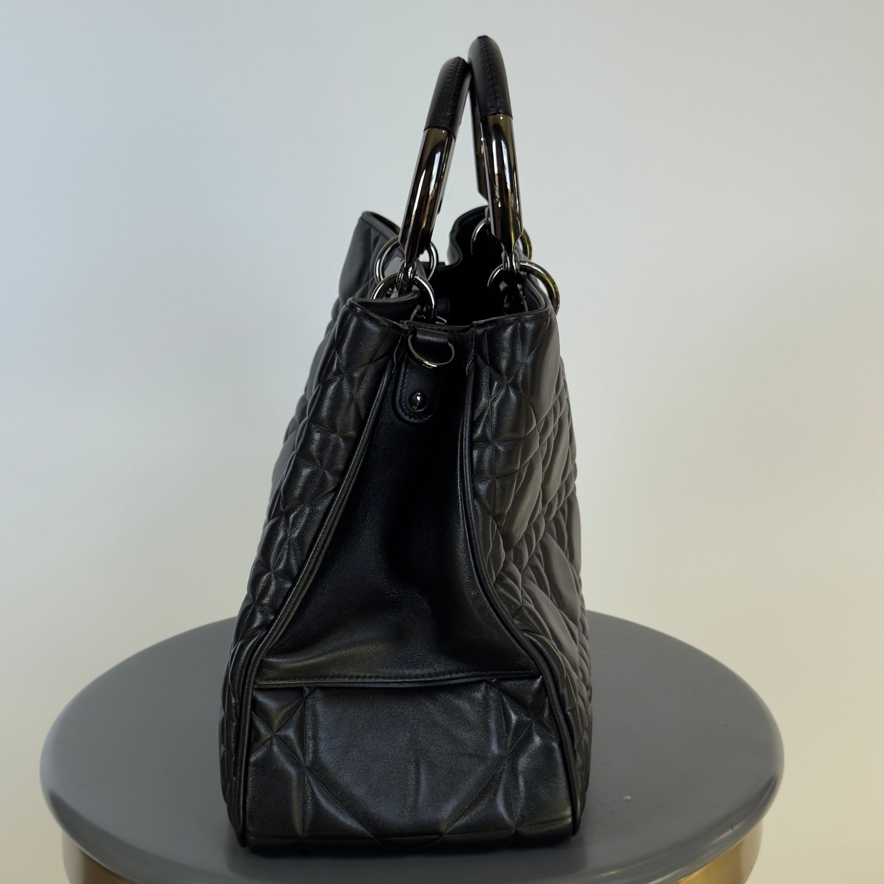 Christian Dior Lady 95.22 Bag Cannage Embossed Leather Large - Queen May