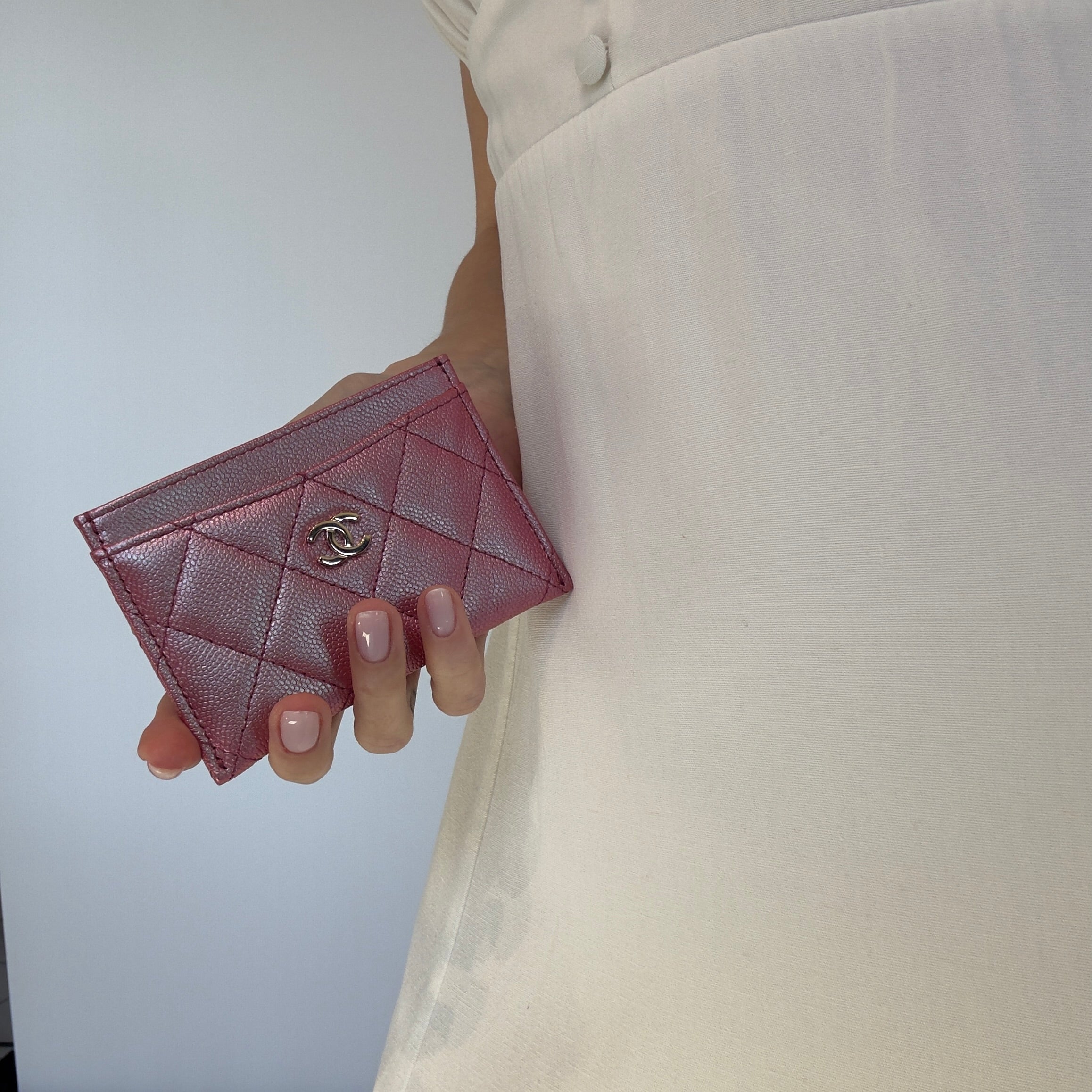 Chanel Iridescent Card Holder - Queen May