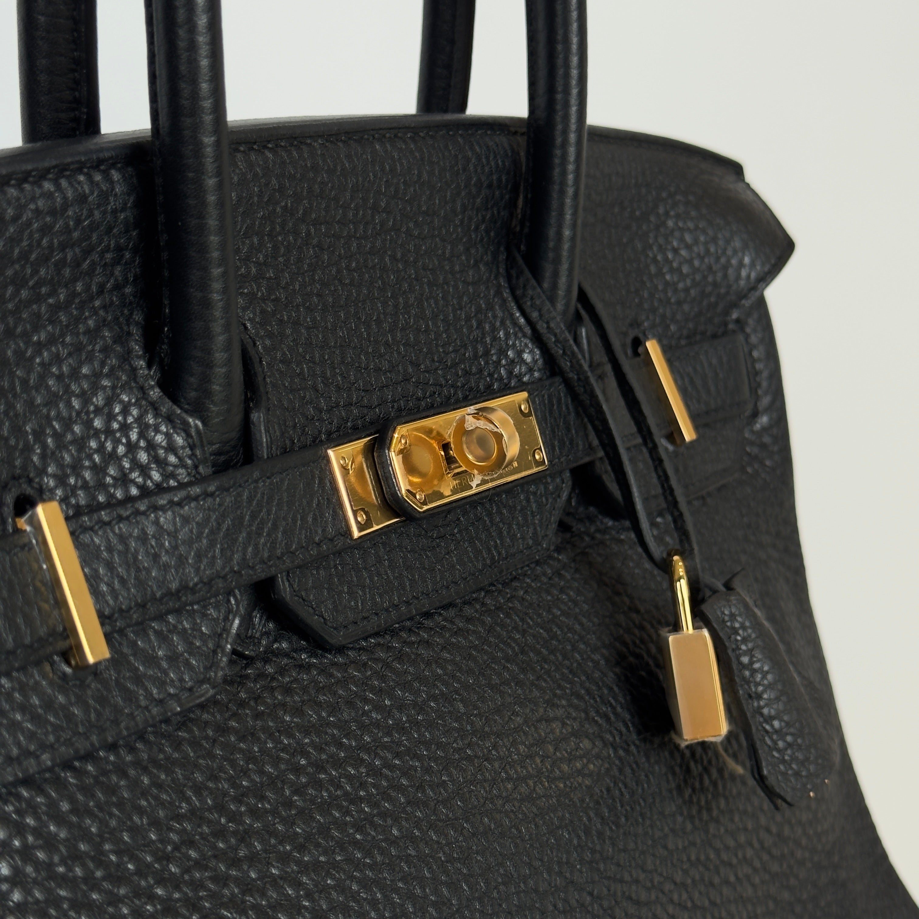 Hermes Black Togo Leather Birkin 30 2015 - Queen May