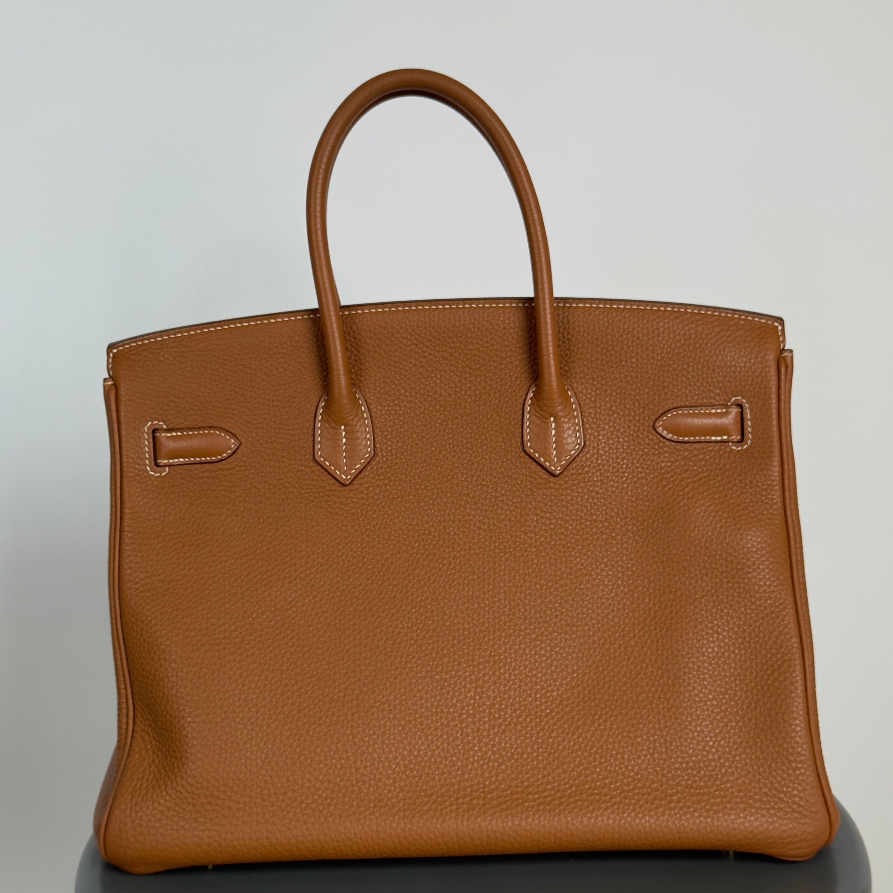 Hermes Gold Togo Leather Birkin 35 2012 - Queen May