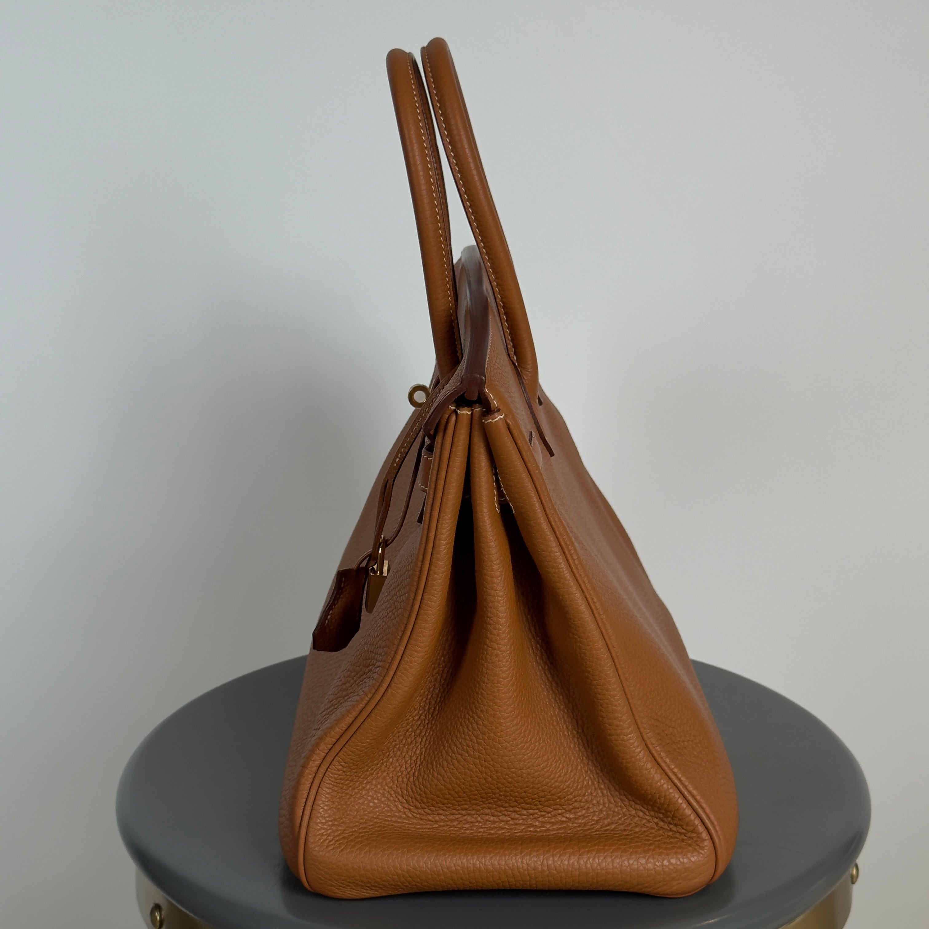 Hermes Gold Togo Leather Birkin 35 2012 - Queen May
