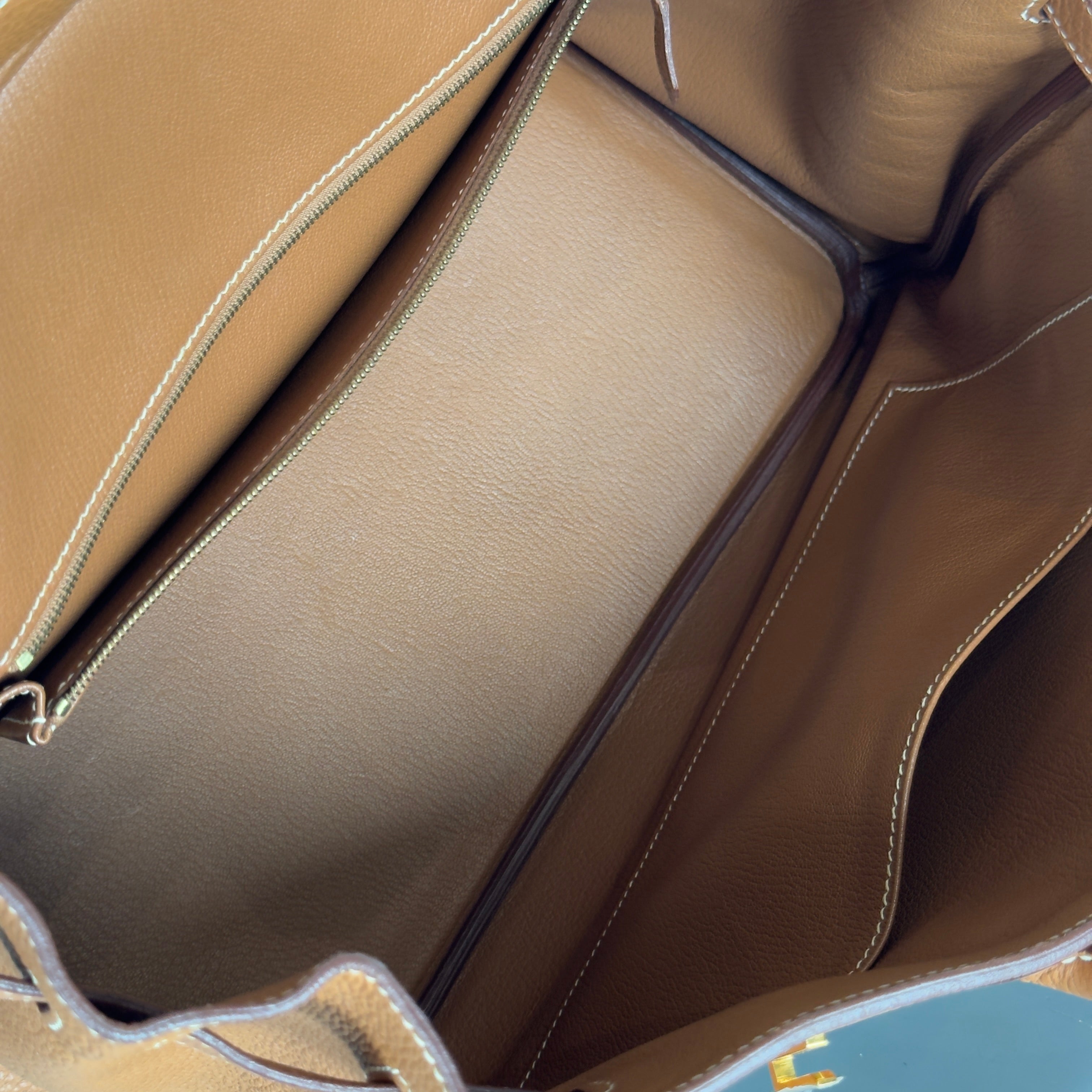 Hermes Gold Togo Leather Birkin 35 2012 - Queen May