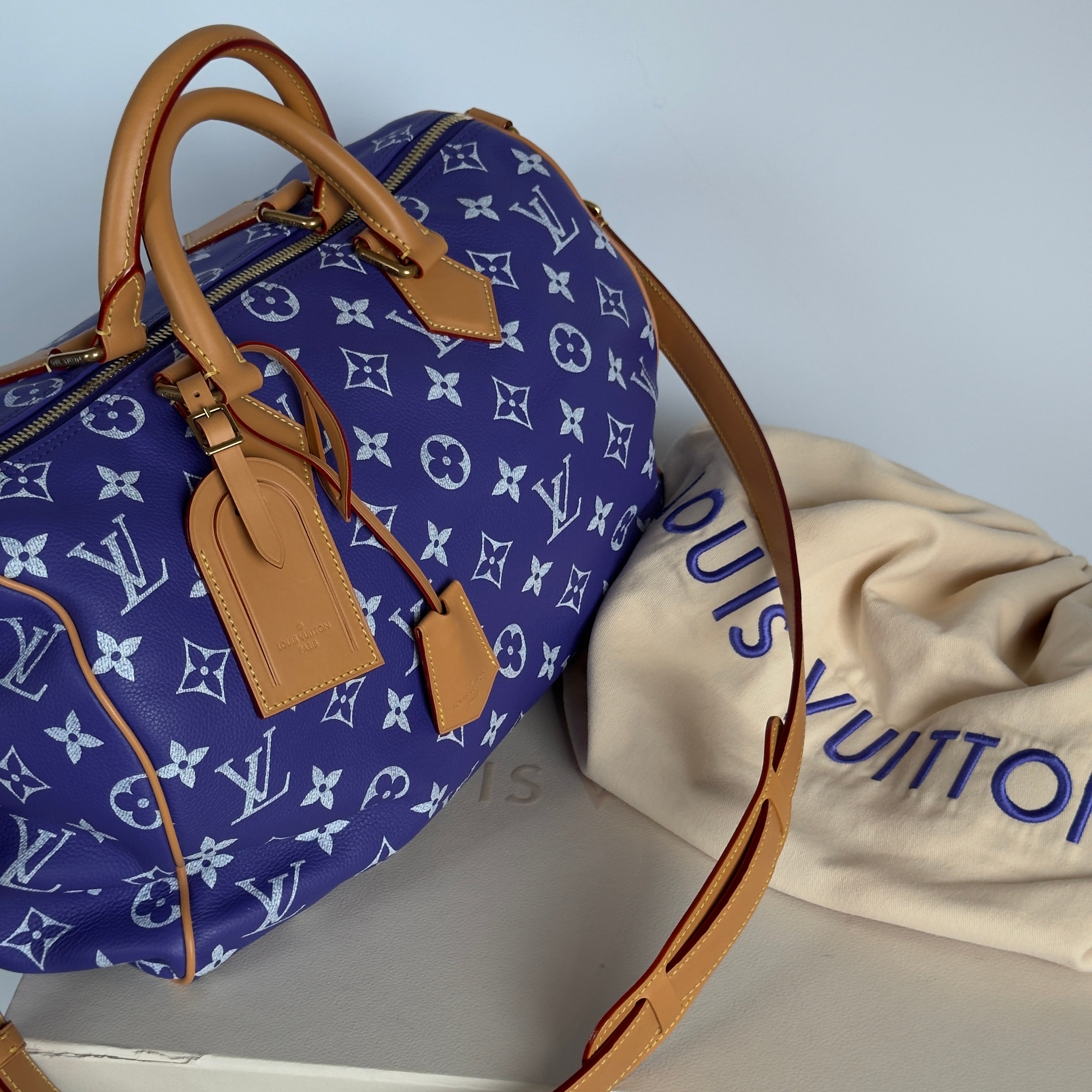 Louis Vuitton Speedy P9 Bandouliere 40 in Amethyst - Queen May