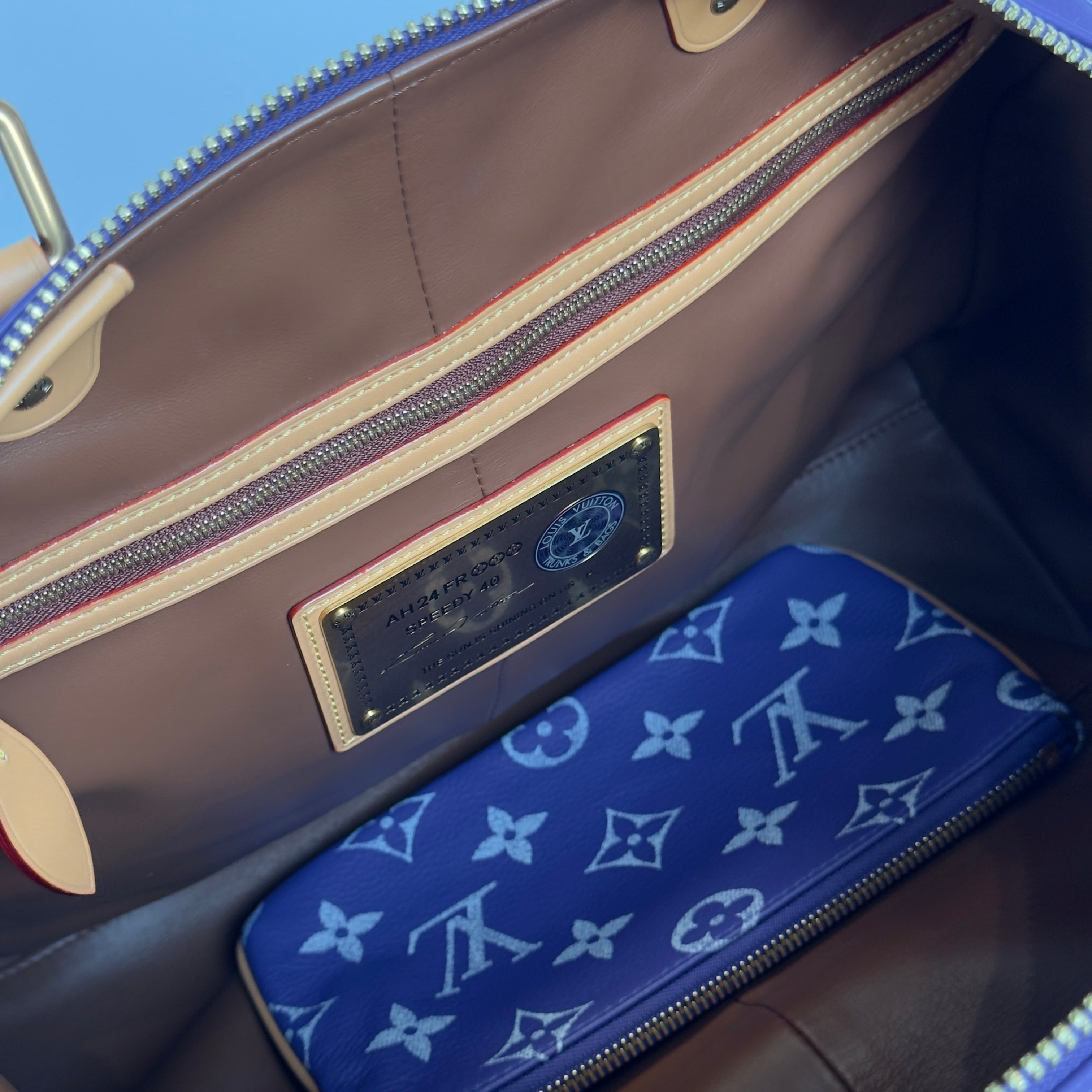 Louis Vuitton Speedy P9 Bandouliere 40 in Amethyst - Queen May