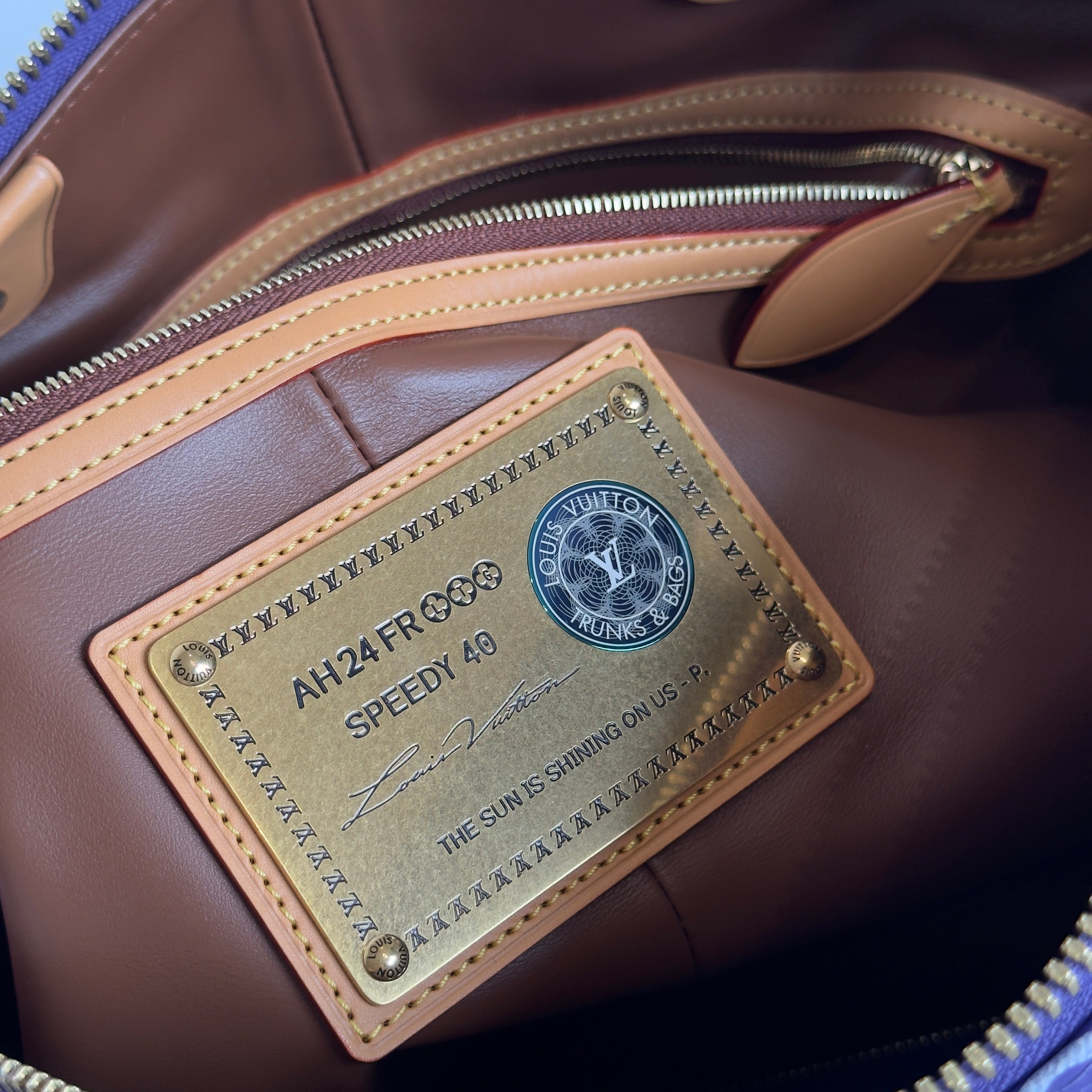 Louis Vuitton Speedy P9 Bandouliere 40 in Amethyst - Queen May