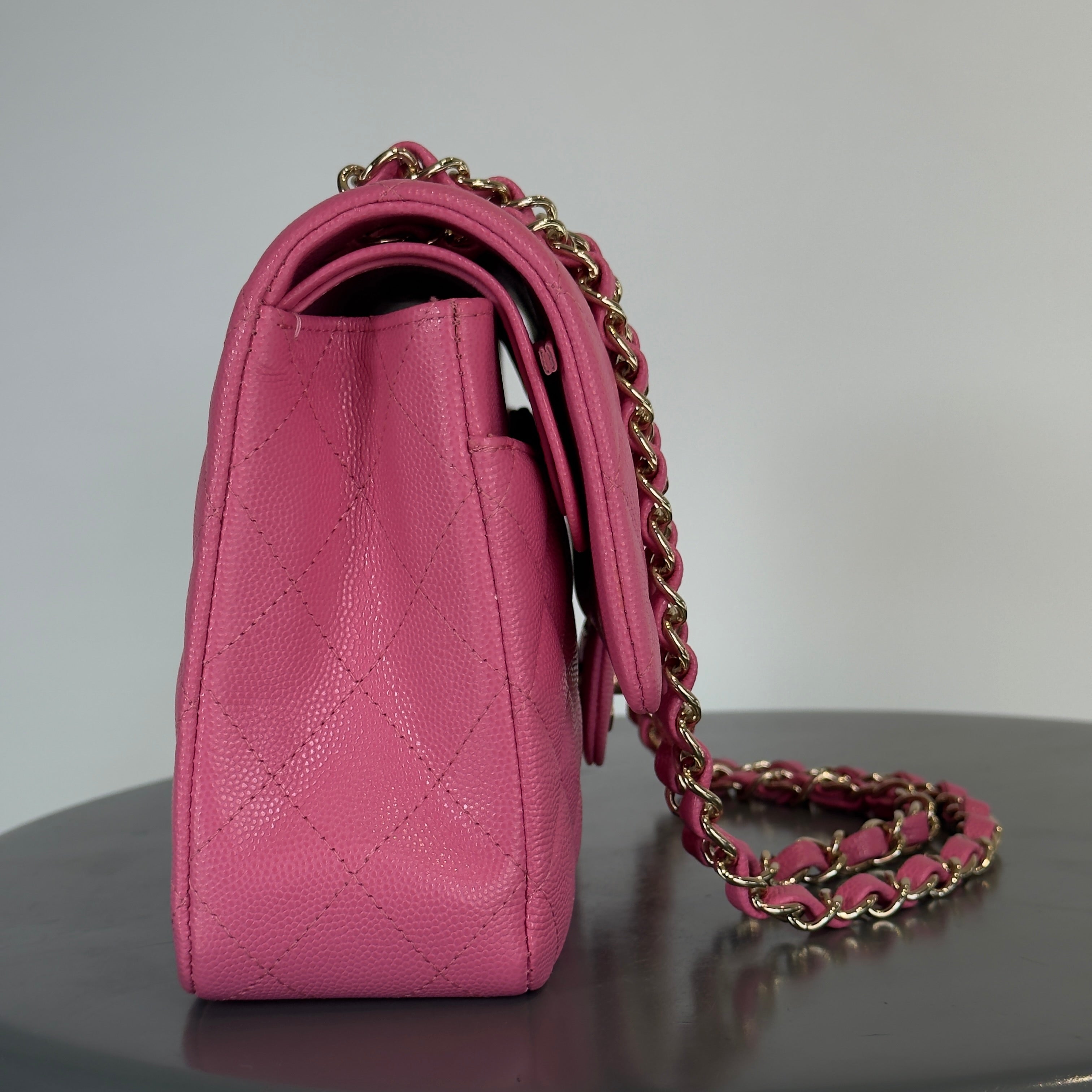 Chanel Pink Medium Double Flap - Queen May