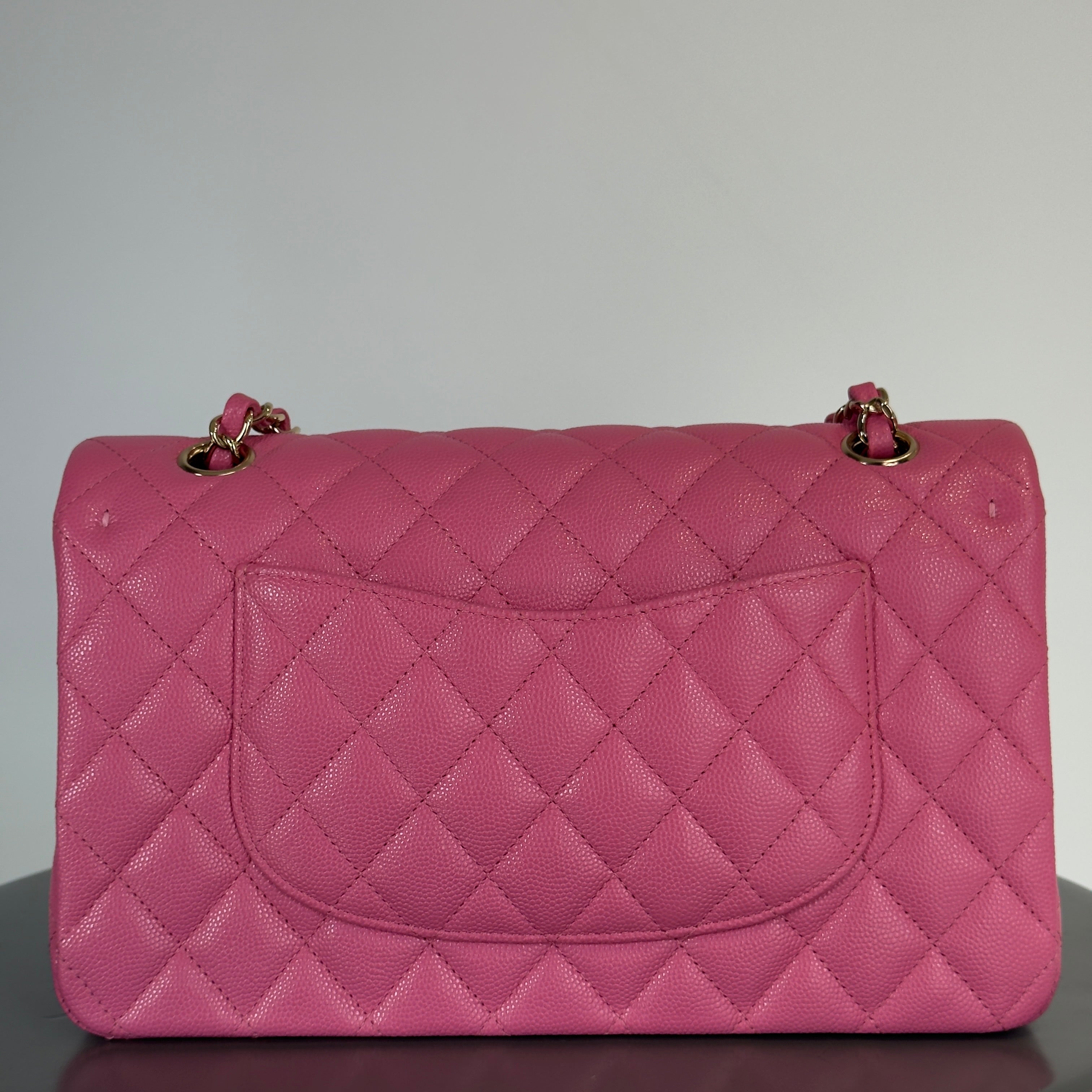 Chanel Pink Medium Double Flap - Queen May