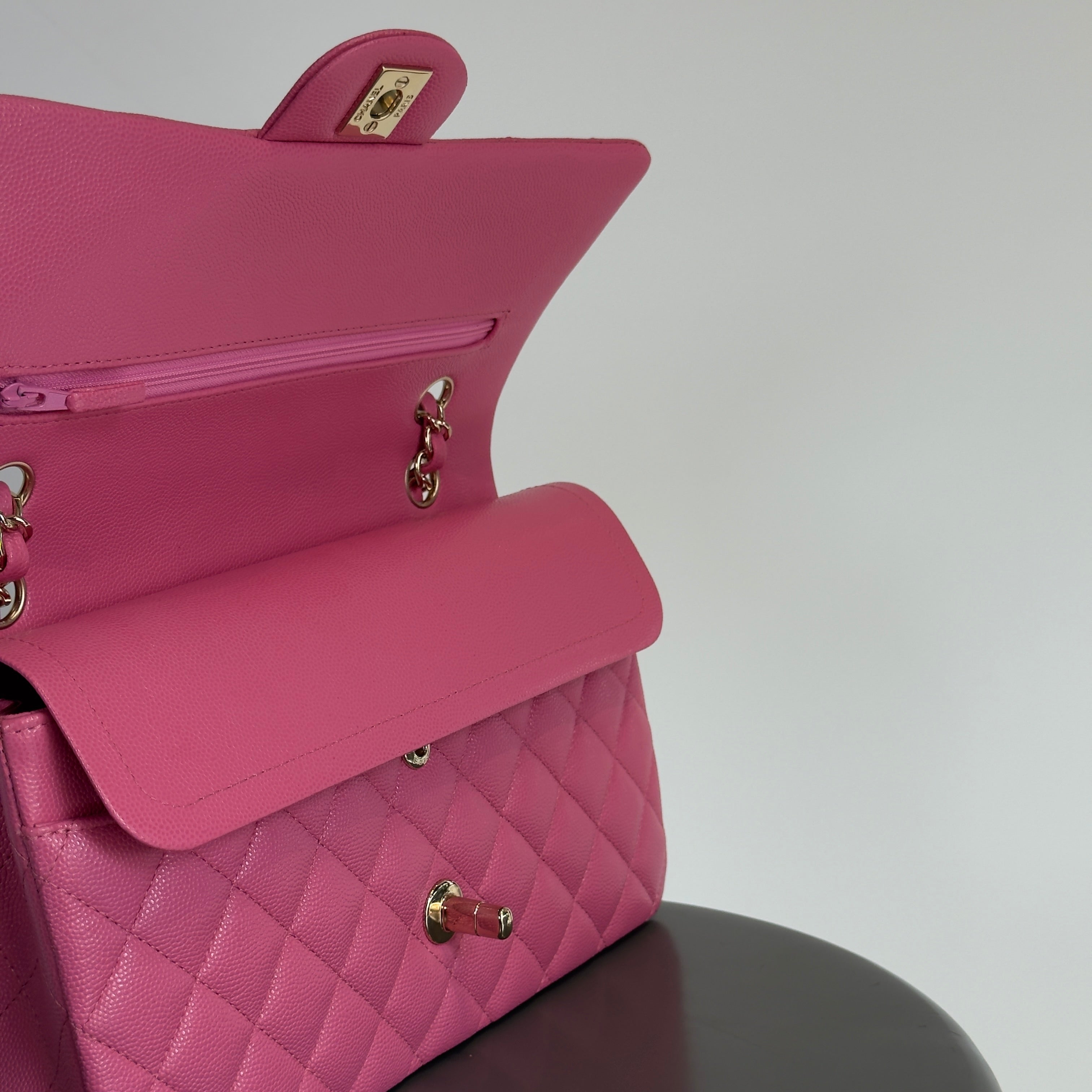Chanel Pink Medium Double Flap - Queen May