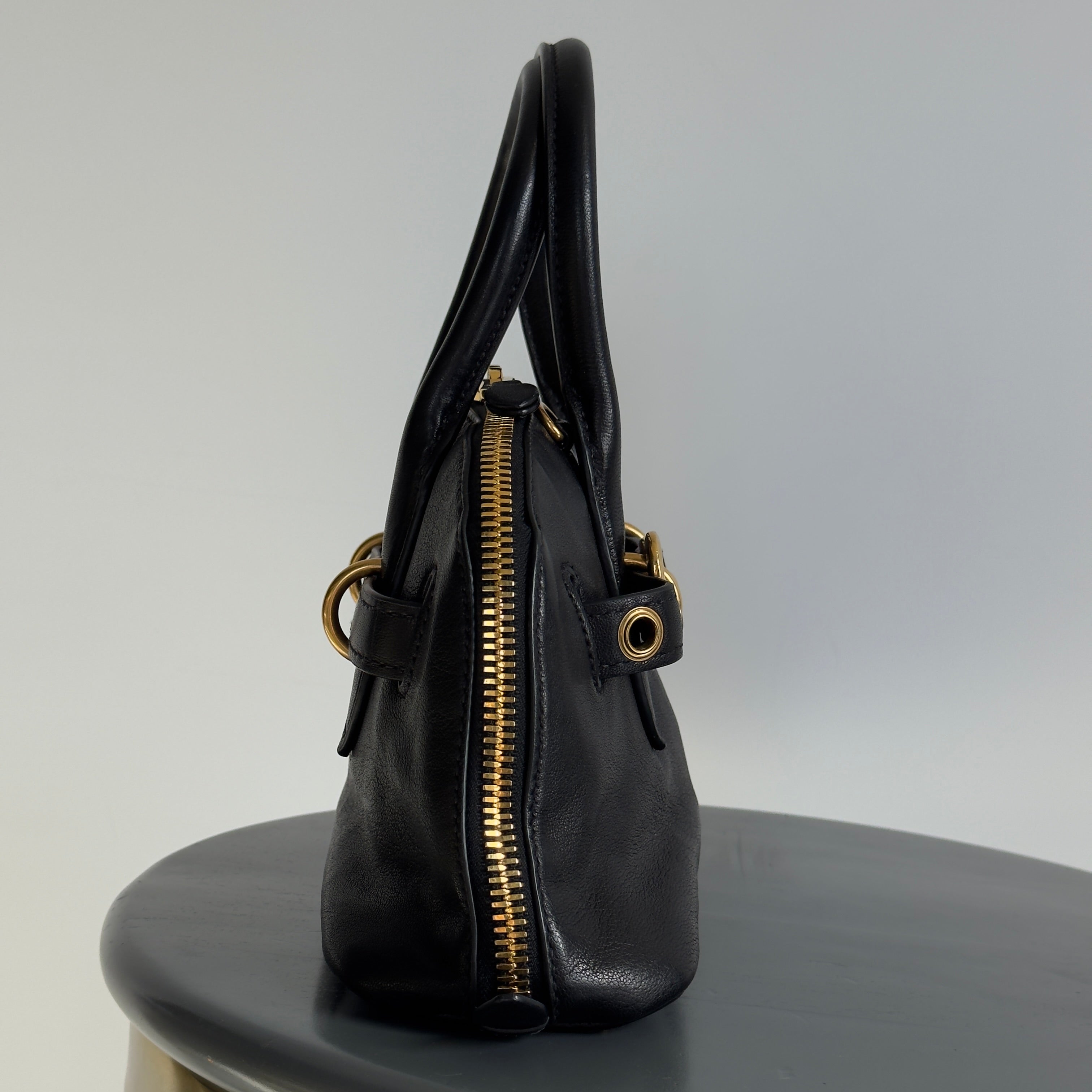 Miu Miu Aventure Small Black Tote - Queen May