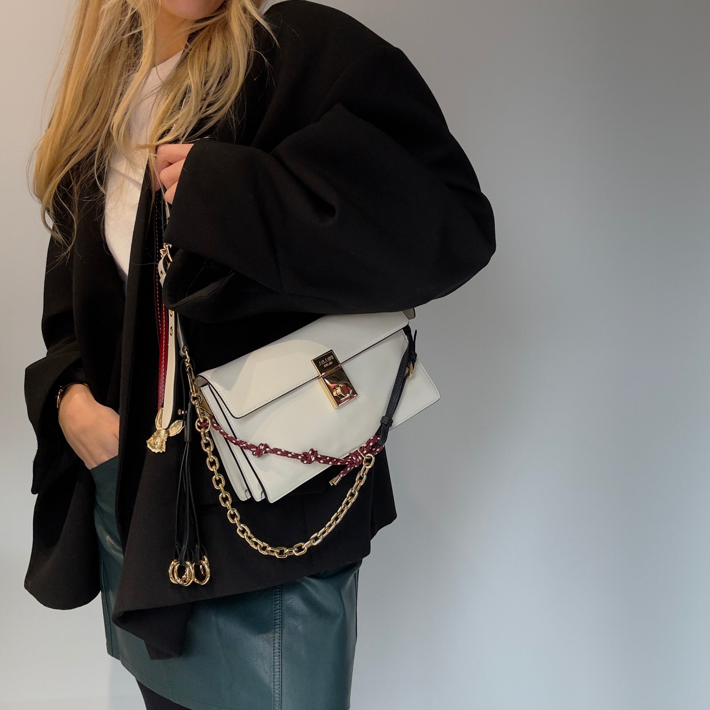 Prada Soft Sound Bag with Charms - Queen May