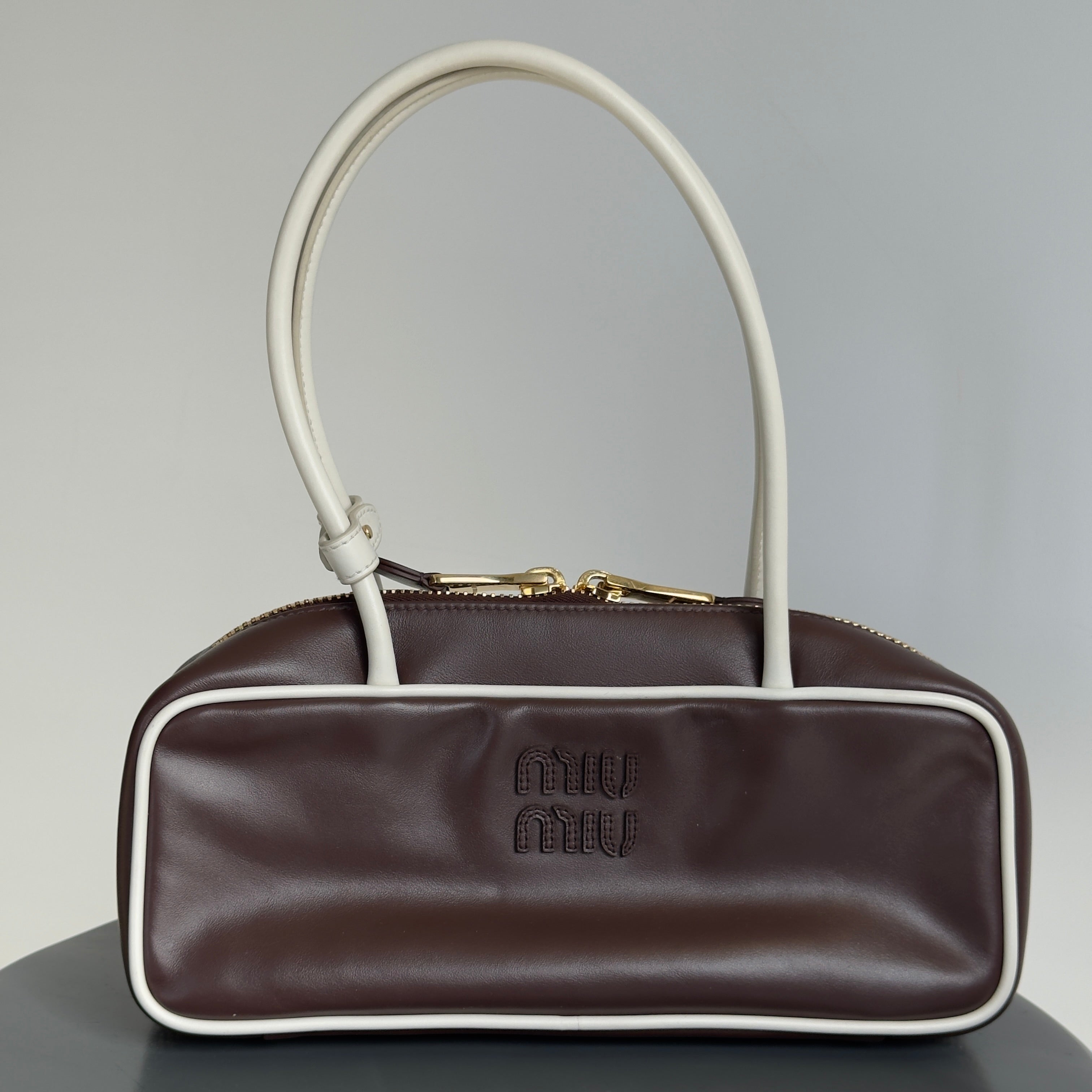 Miu Miu Beau Tote Bag Brown - Queen May