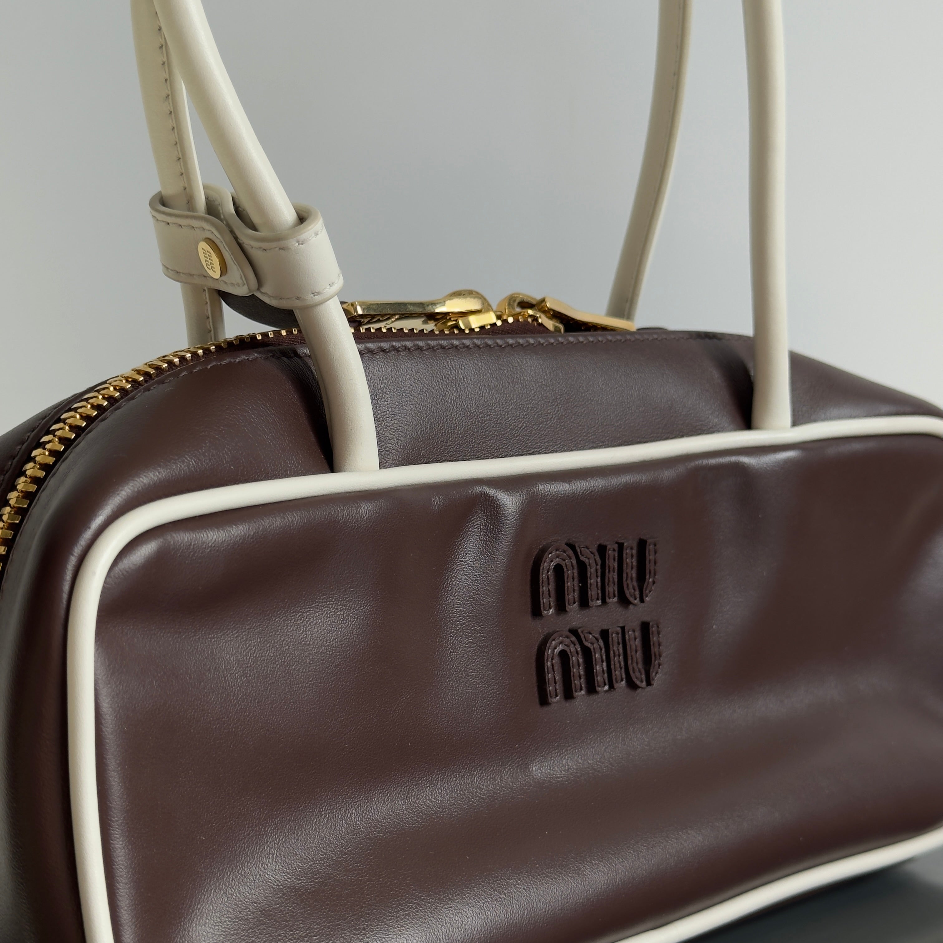 Miu Miu Beau Tote Bag Brown - Queen May