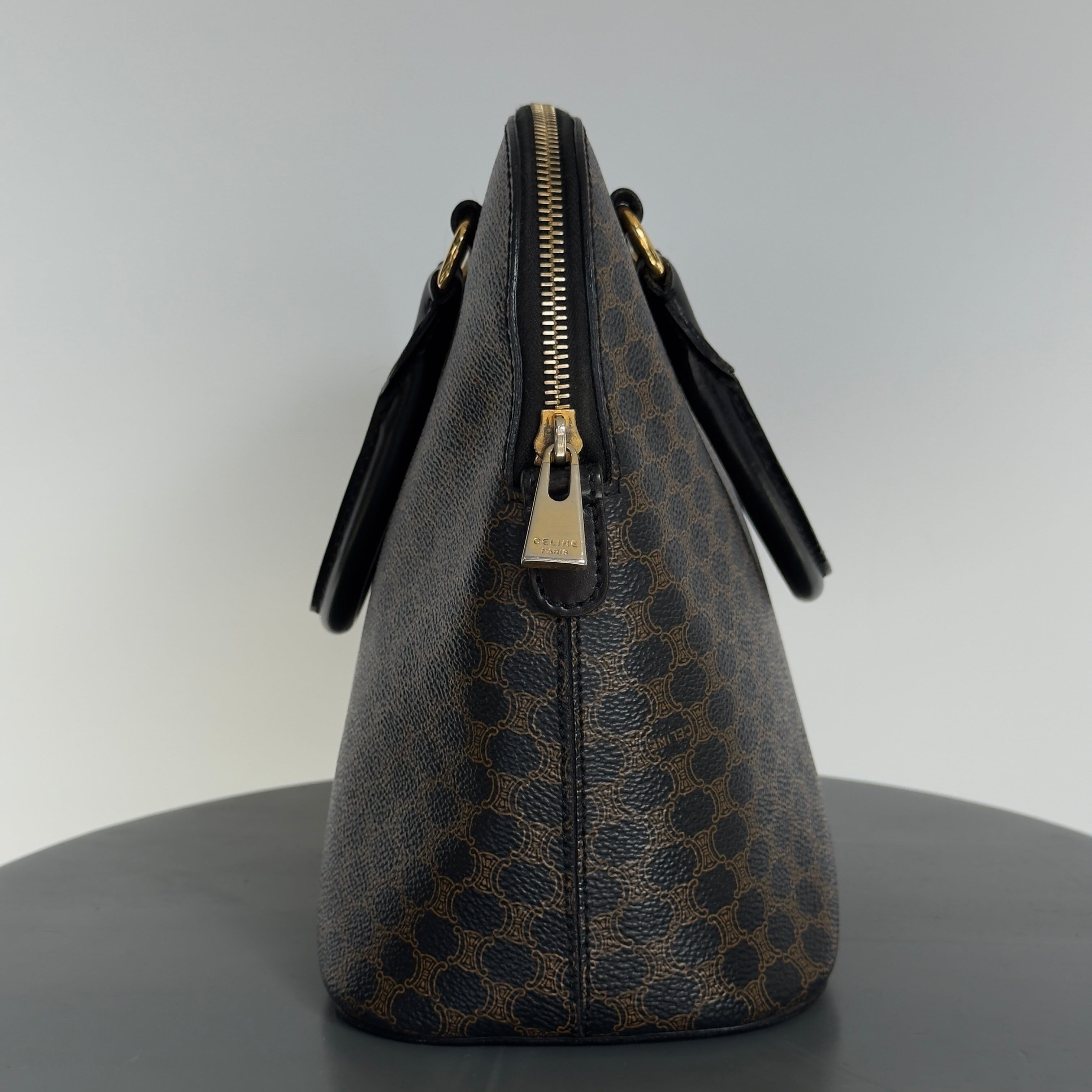 Celine Macadam Black Dome Bag - Queen May