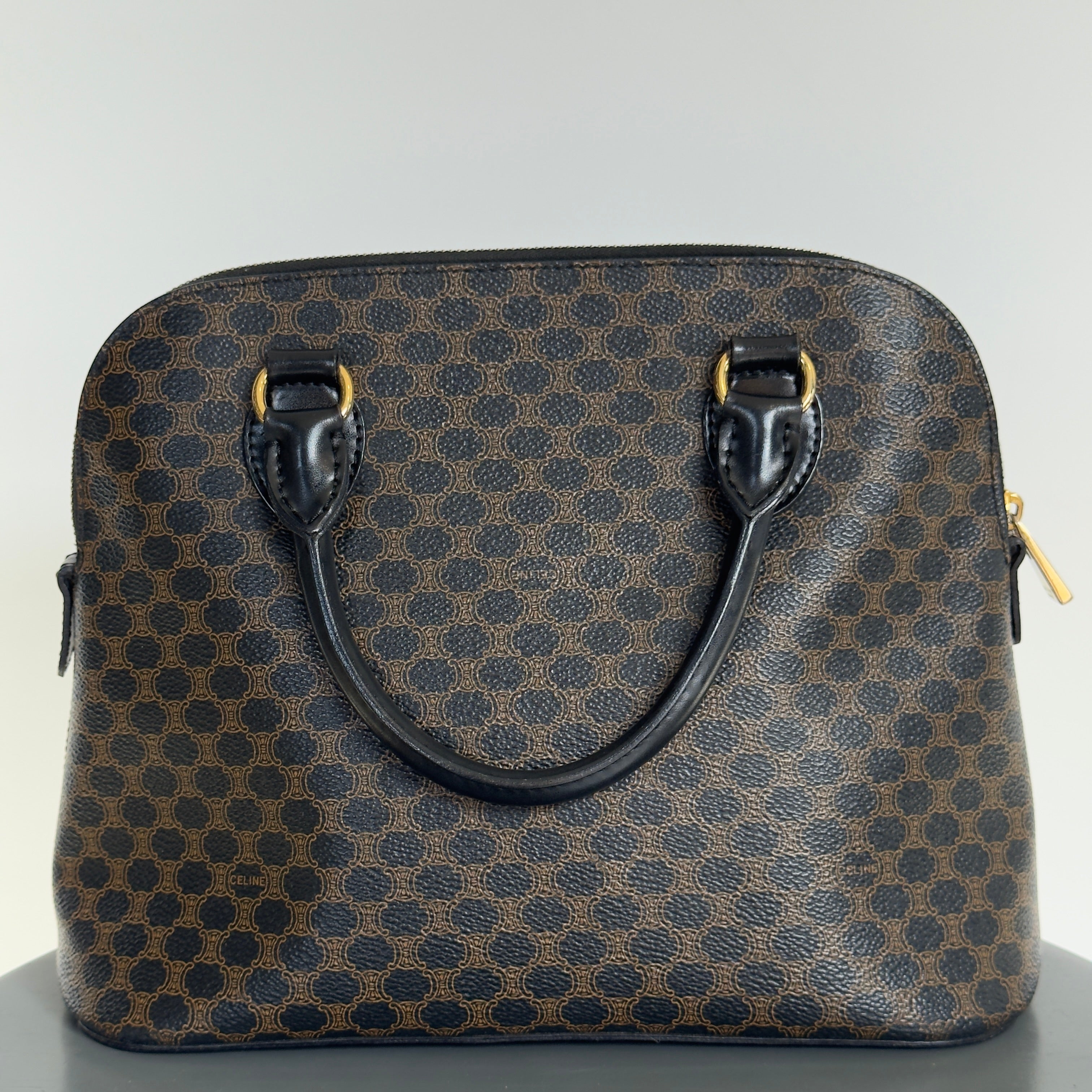 Celine Macadam Black Dome Bag - Queen May