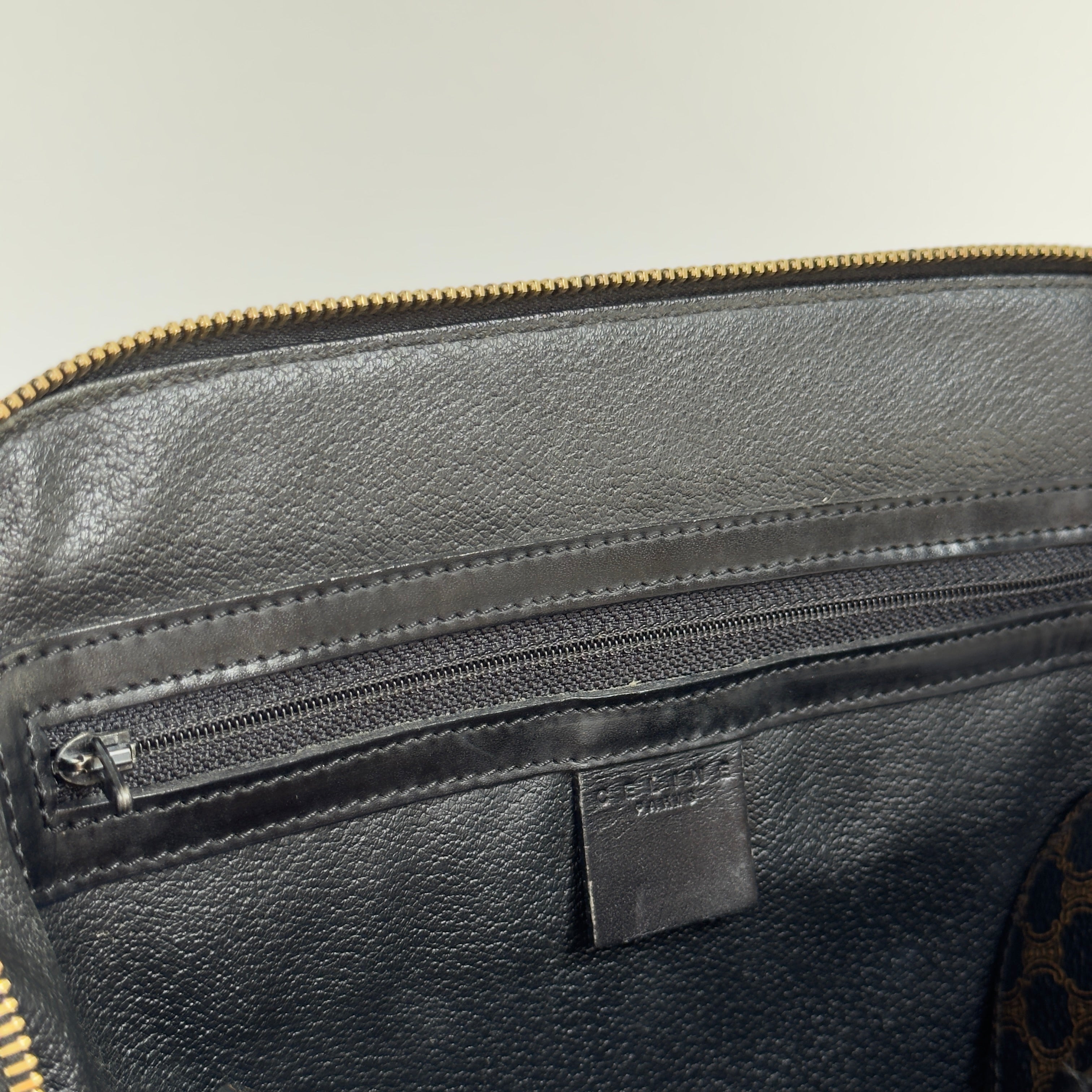 Celine Macadam Black Dome Bag - Queen May
