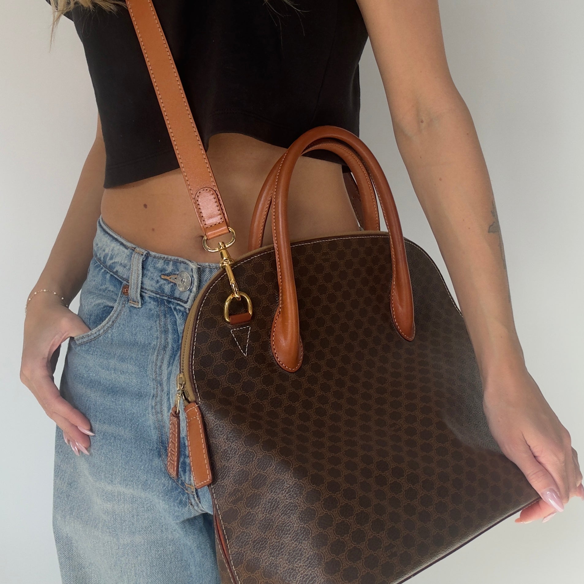 Celine Macadam Dome Bag Large - Queen May