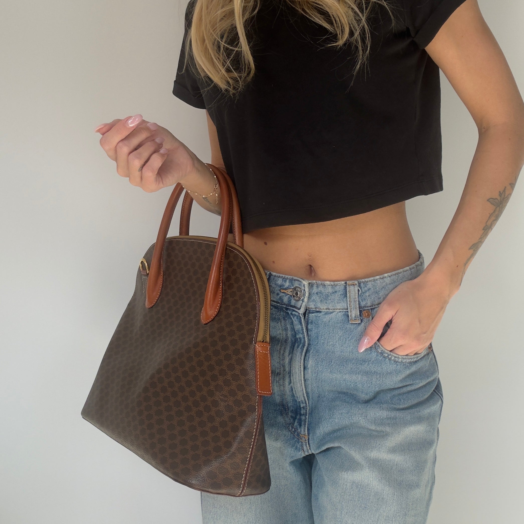 Celine Macadam Dome Bag Large - Queen May