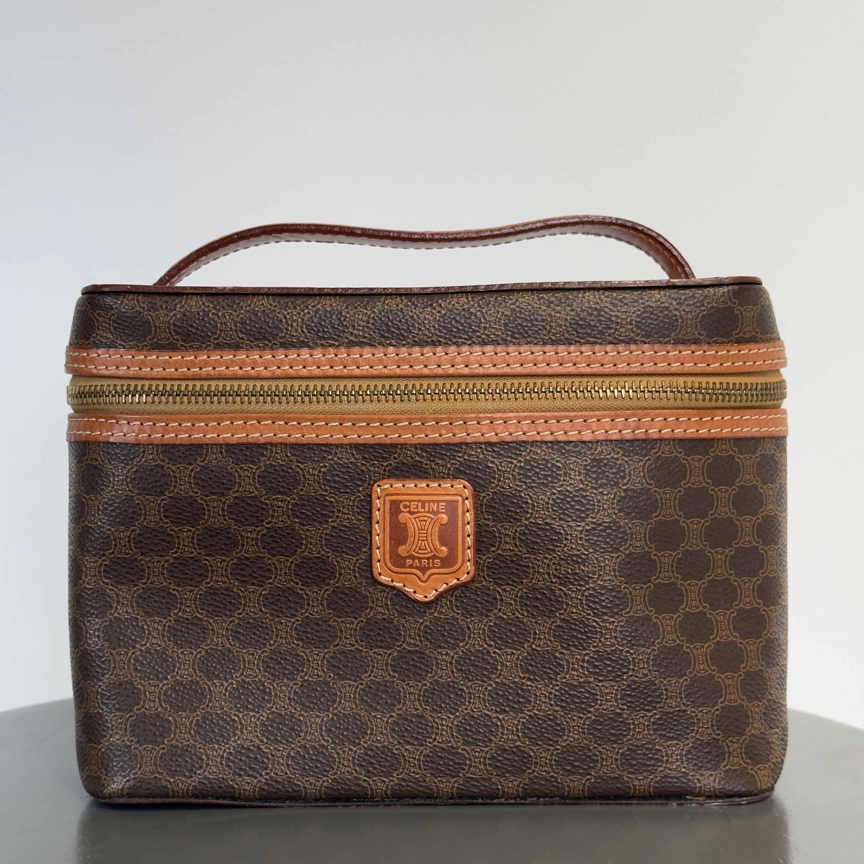 Celine Macadam Canvas Vanity Case - Queen May