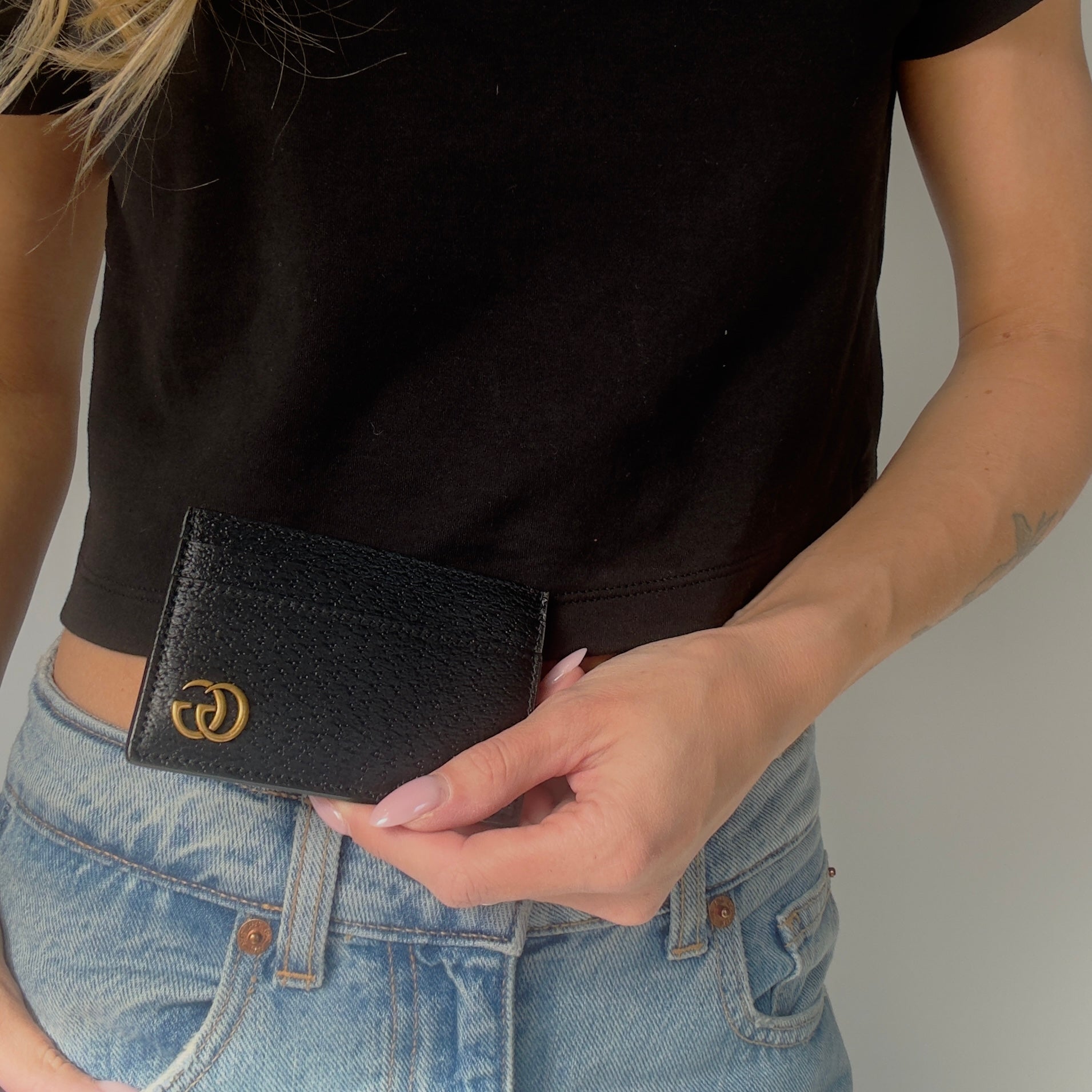 Gucci GG Marmont Card Holder - Queen May