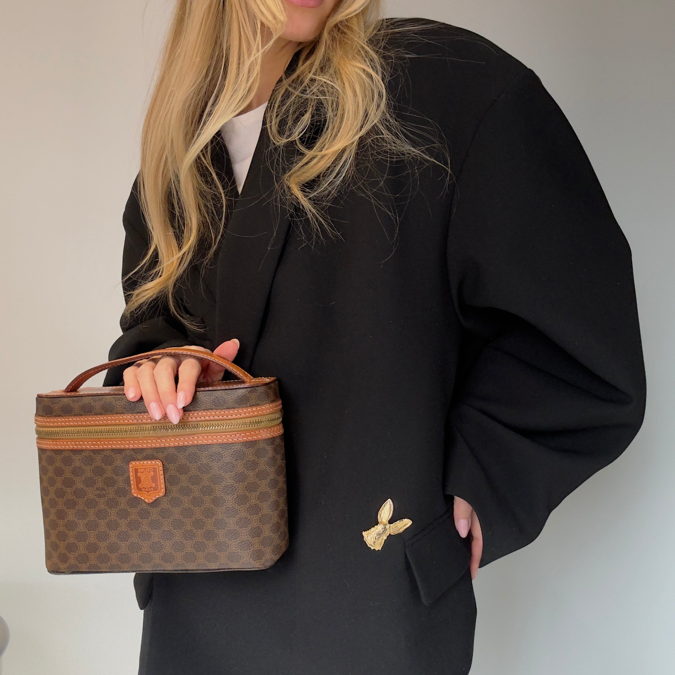 Celine Macadam Canvas Vanity Case - Queen May