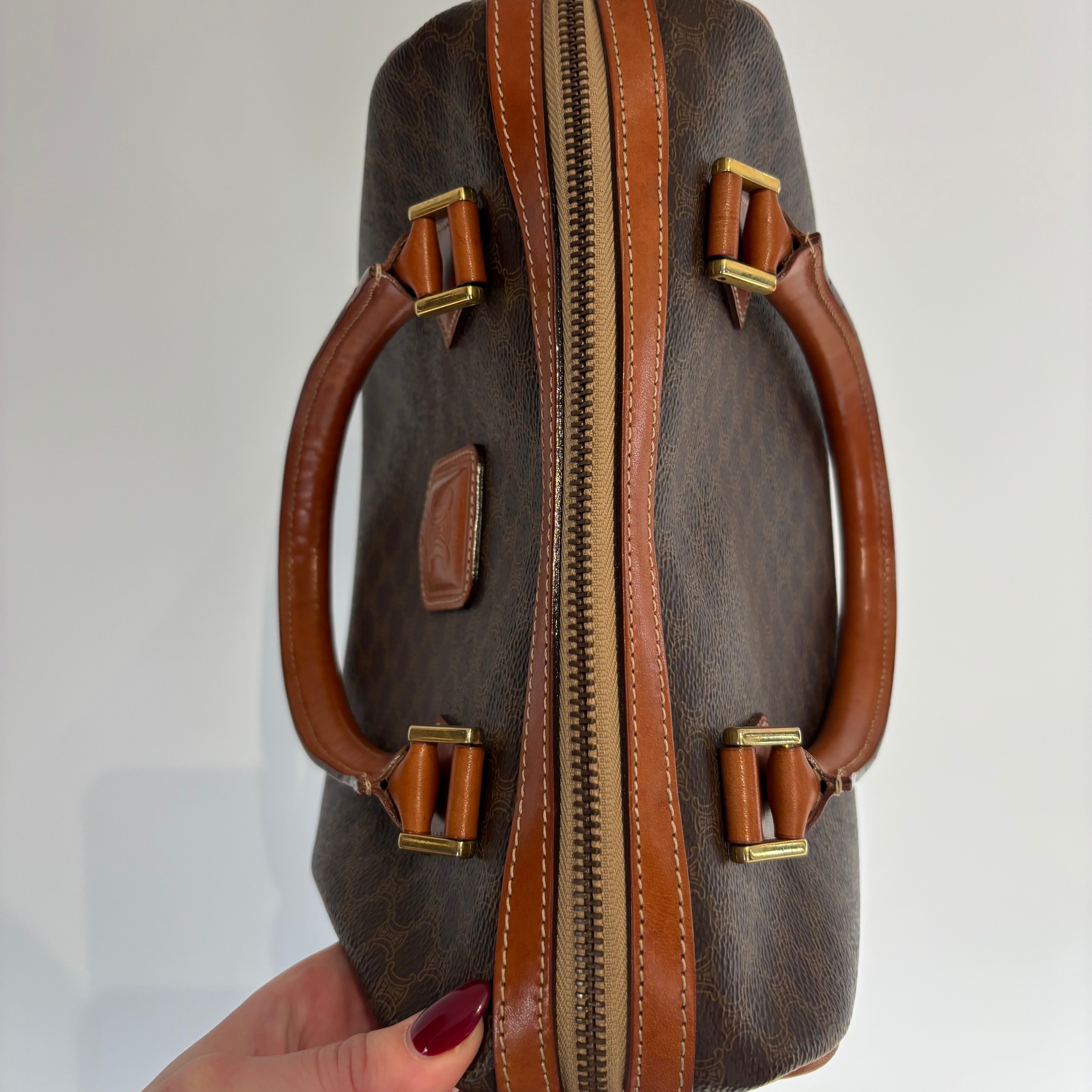 Celine Boston Macadam 25 With Strap - Queen May