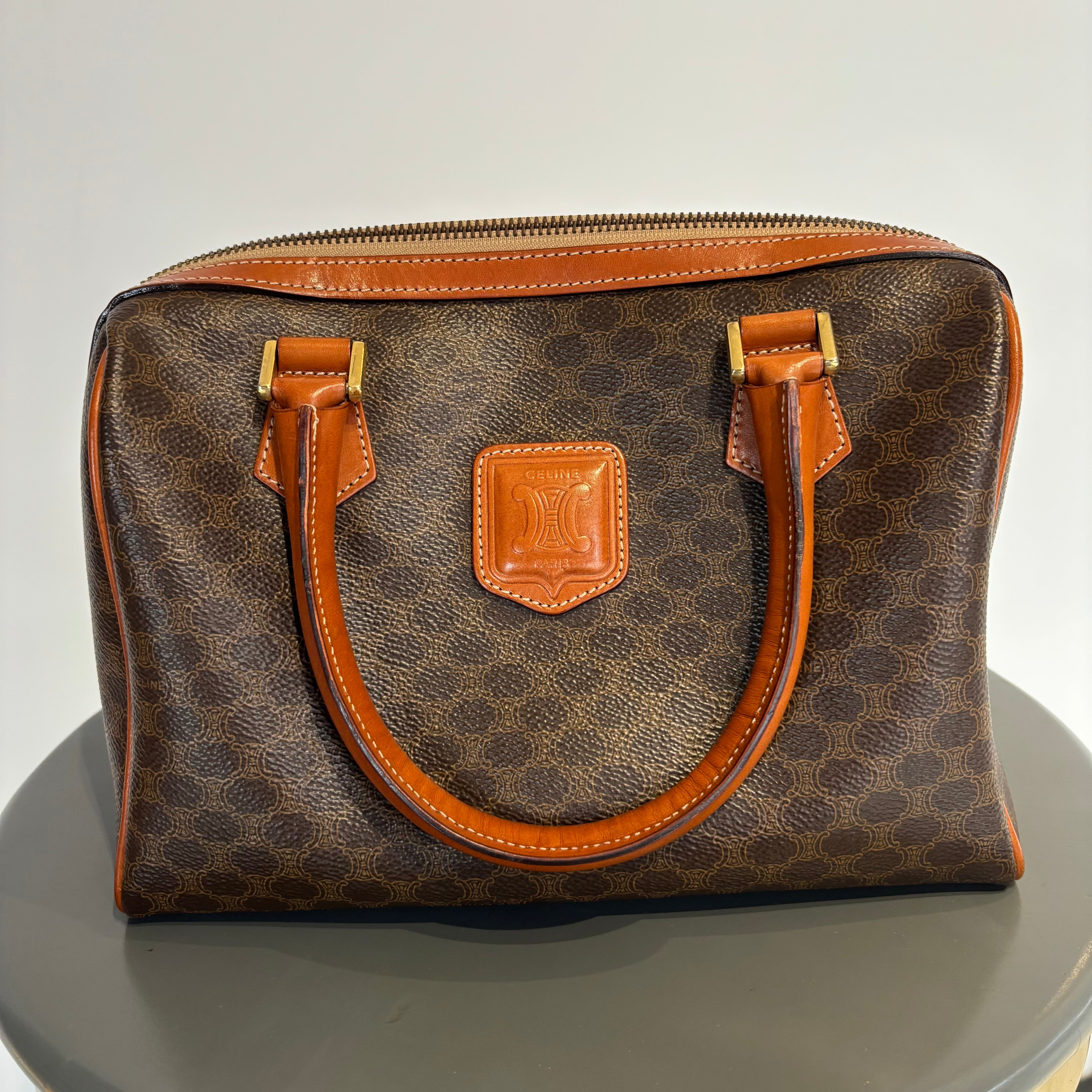 Celine Boston Macadam 25 With Strap - Queen May