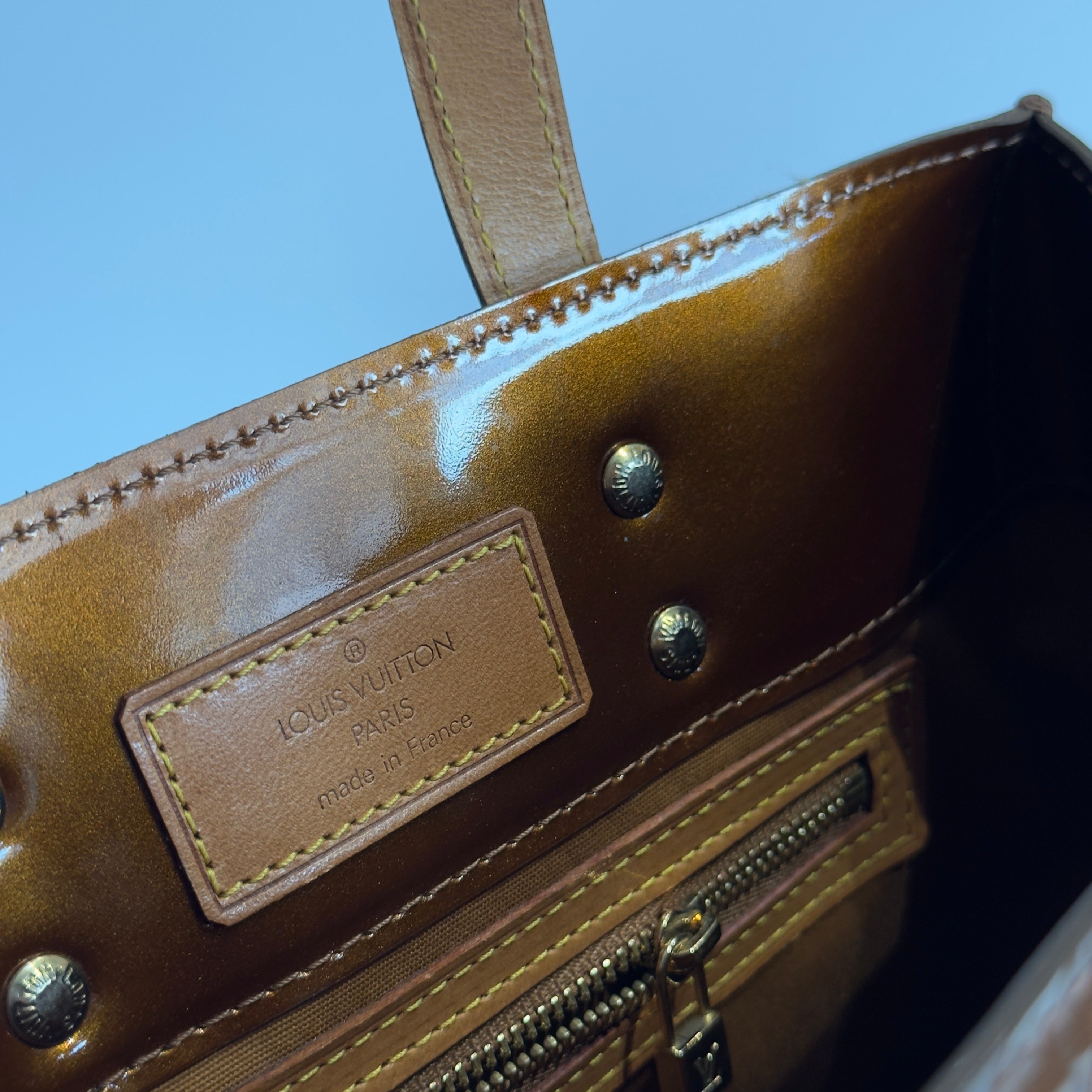 Louis Vuitton Vernis Reade PM Bronze - Queen May