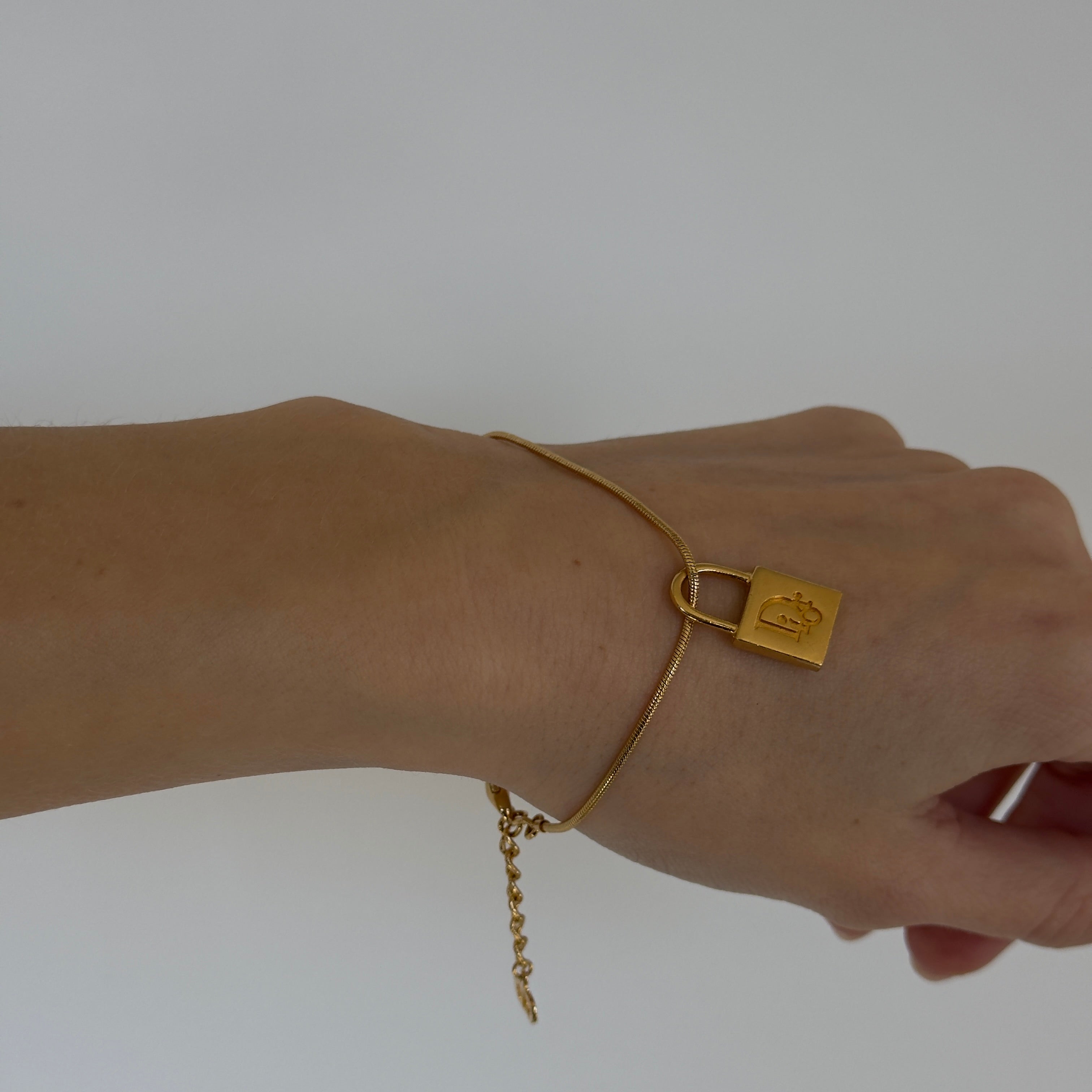Vintage Dior Lock Bracelet - Queen May
