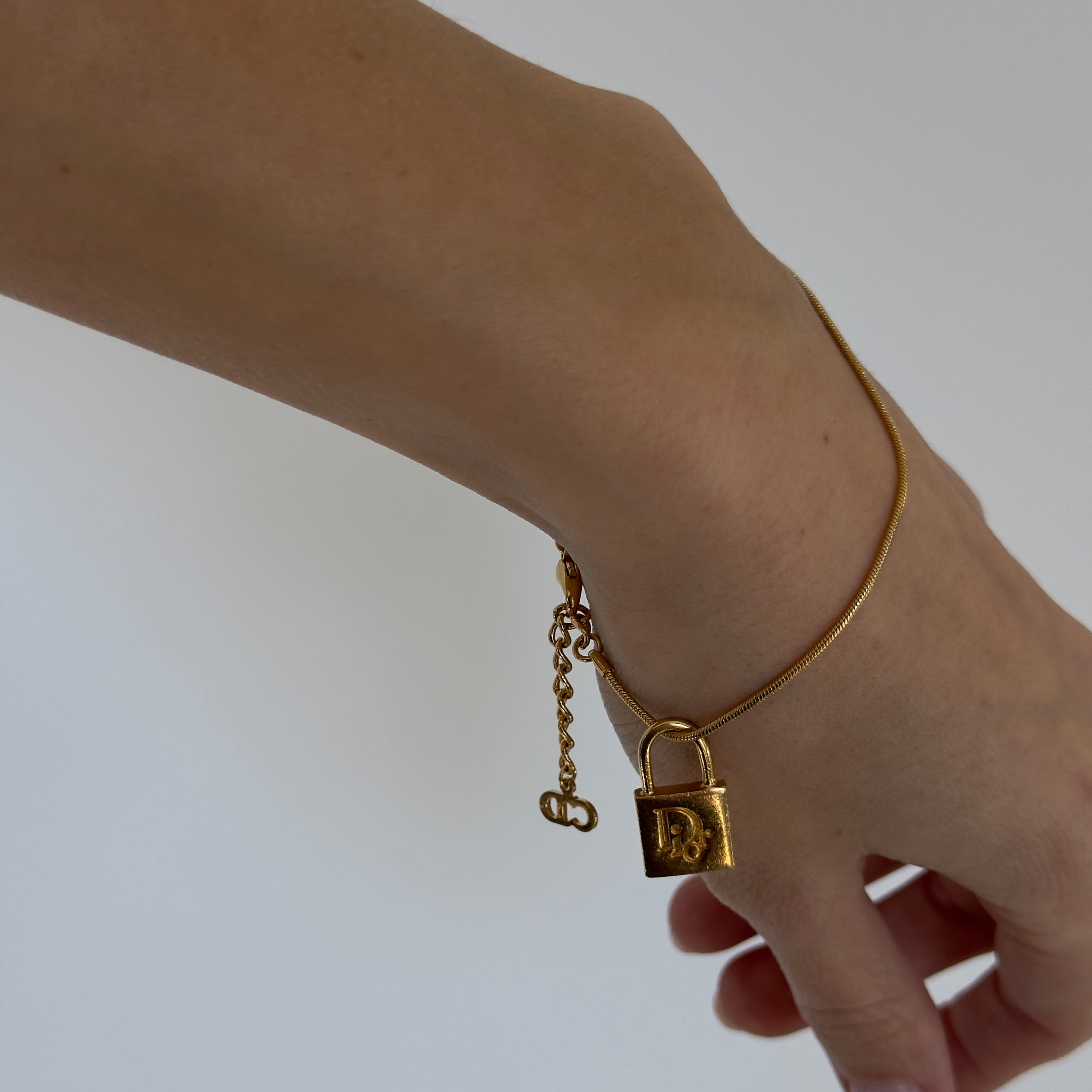 Vintage Dior Lock Bracelet - Queen May