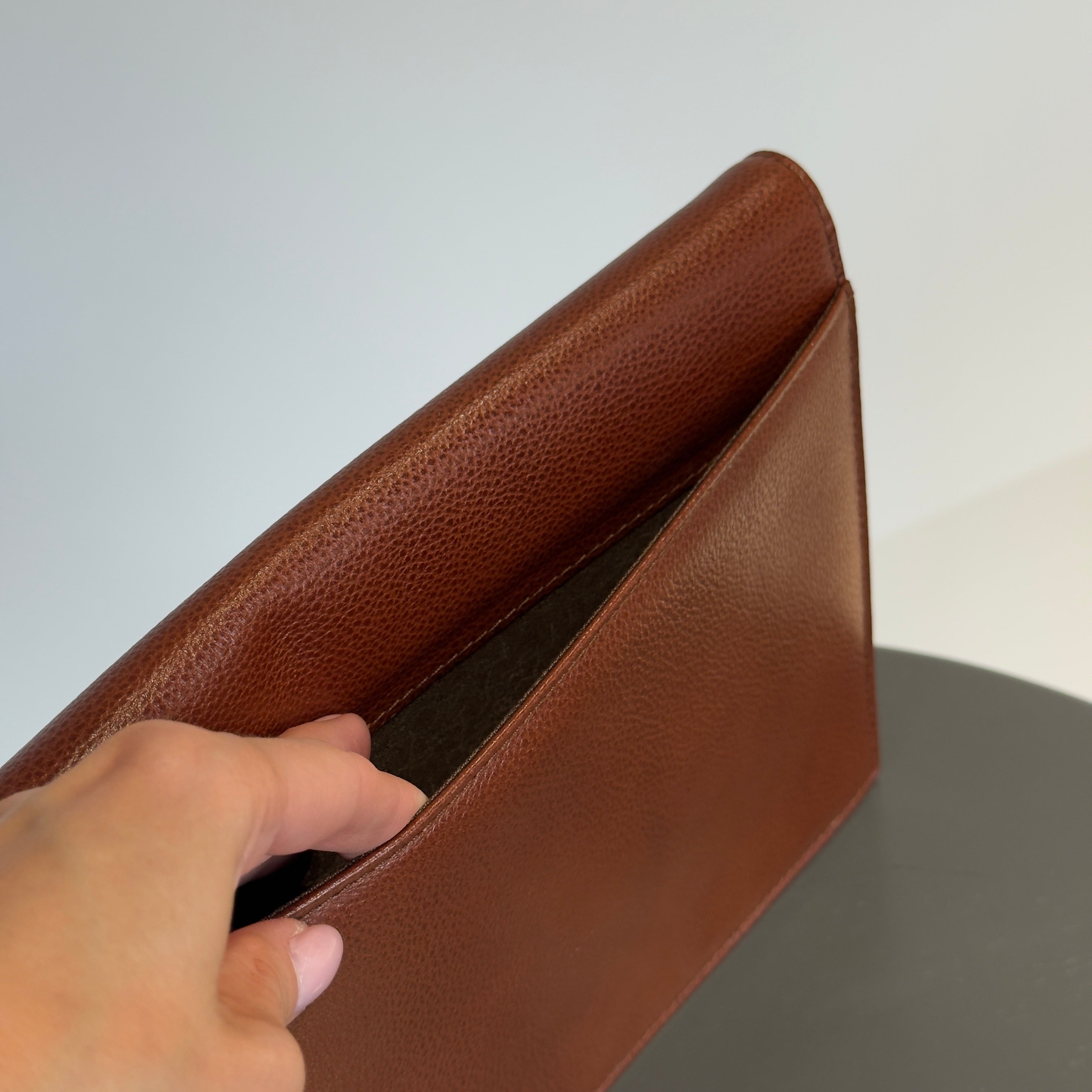 Vintage Yves Saint Laurent Brown Clutch - Queen May