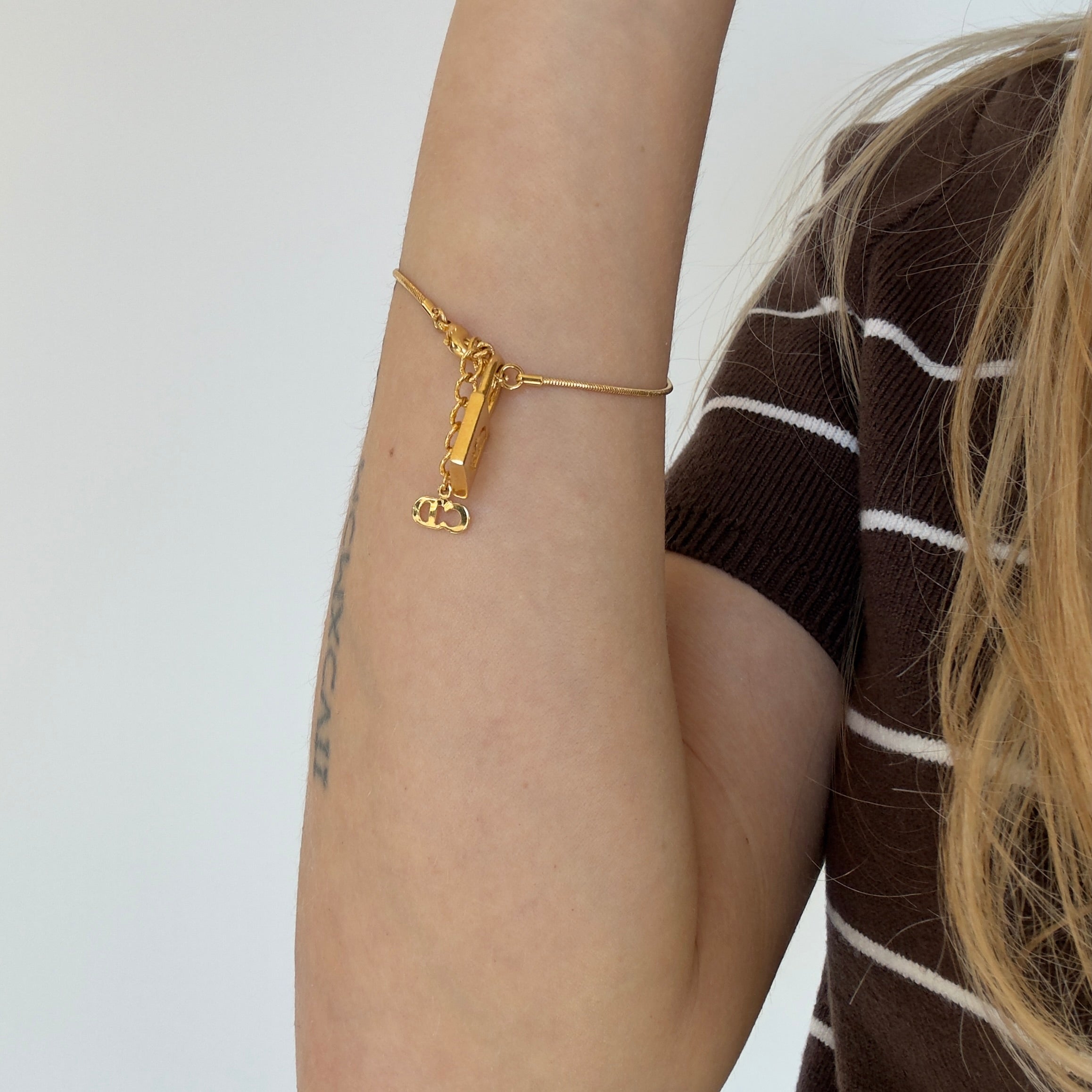 Vintage Dior Lock Bracelet - Queen May