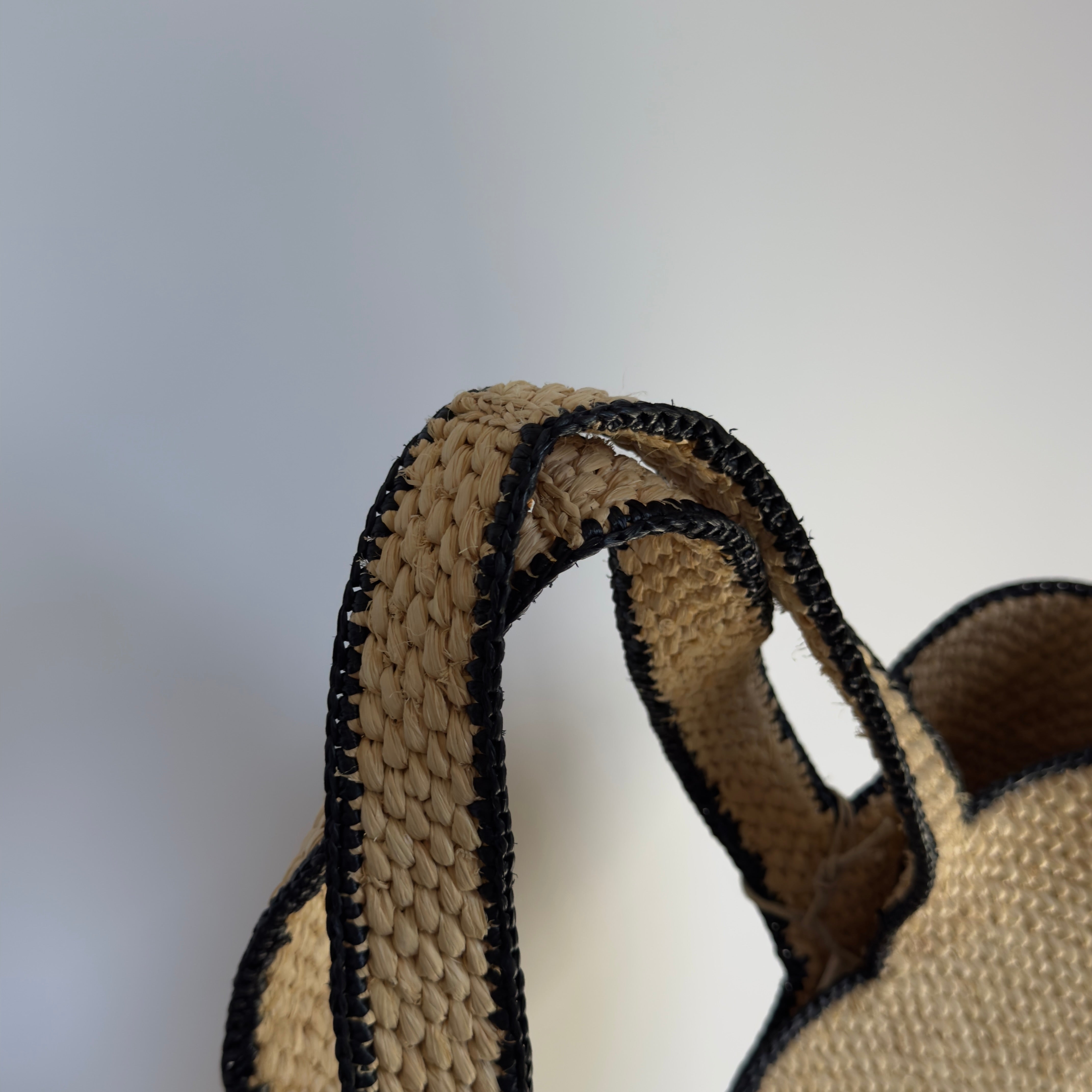 Loewe X Paula's Ibiza Font Large Tote Bag Raffia - Queen May