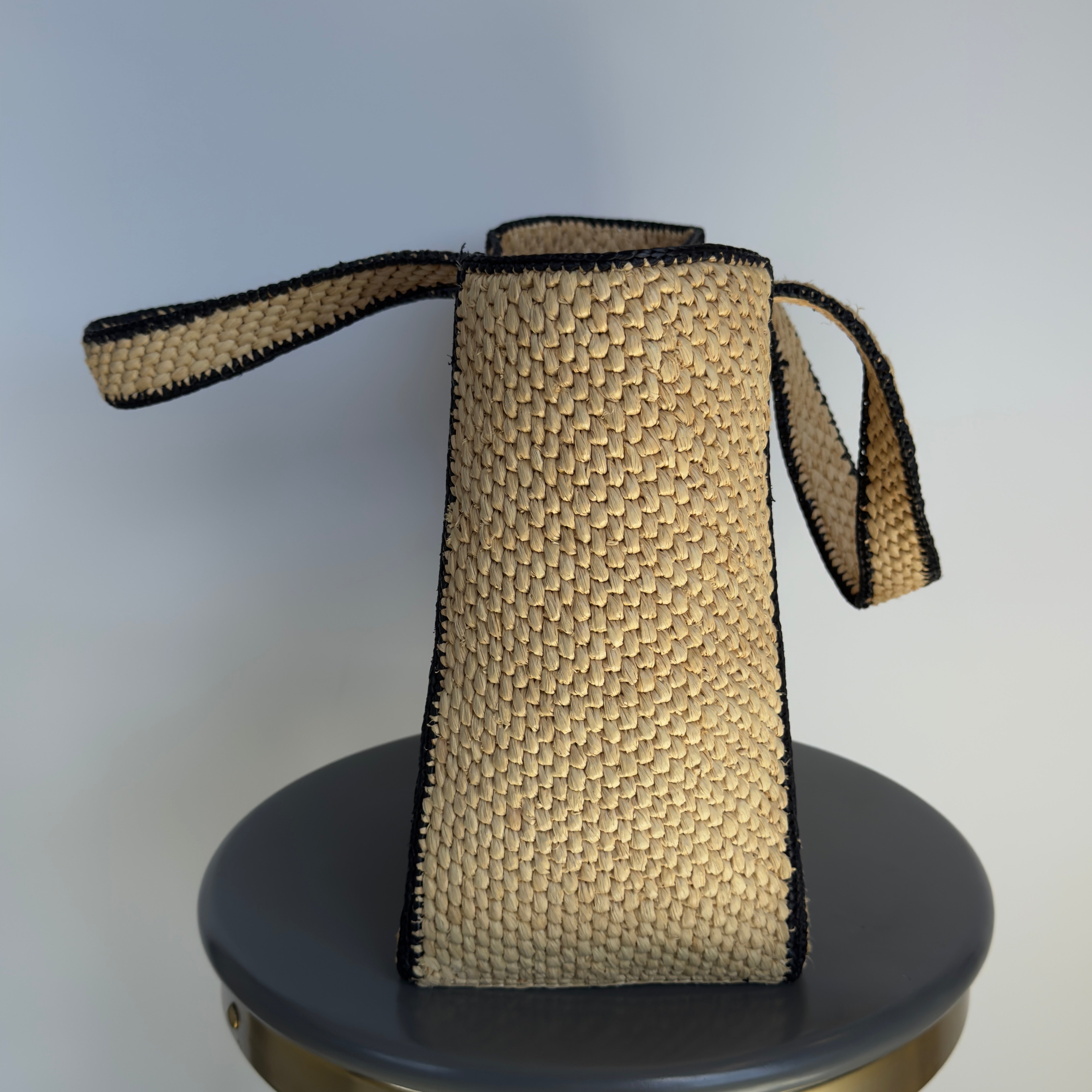 Loewe X Paula's Ibiza Font Large Tote Bag Raffia - Queen May