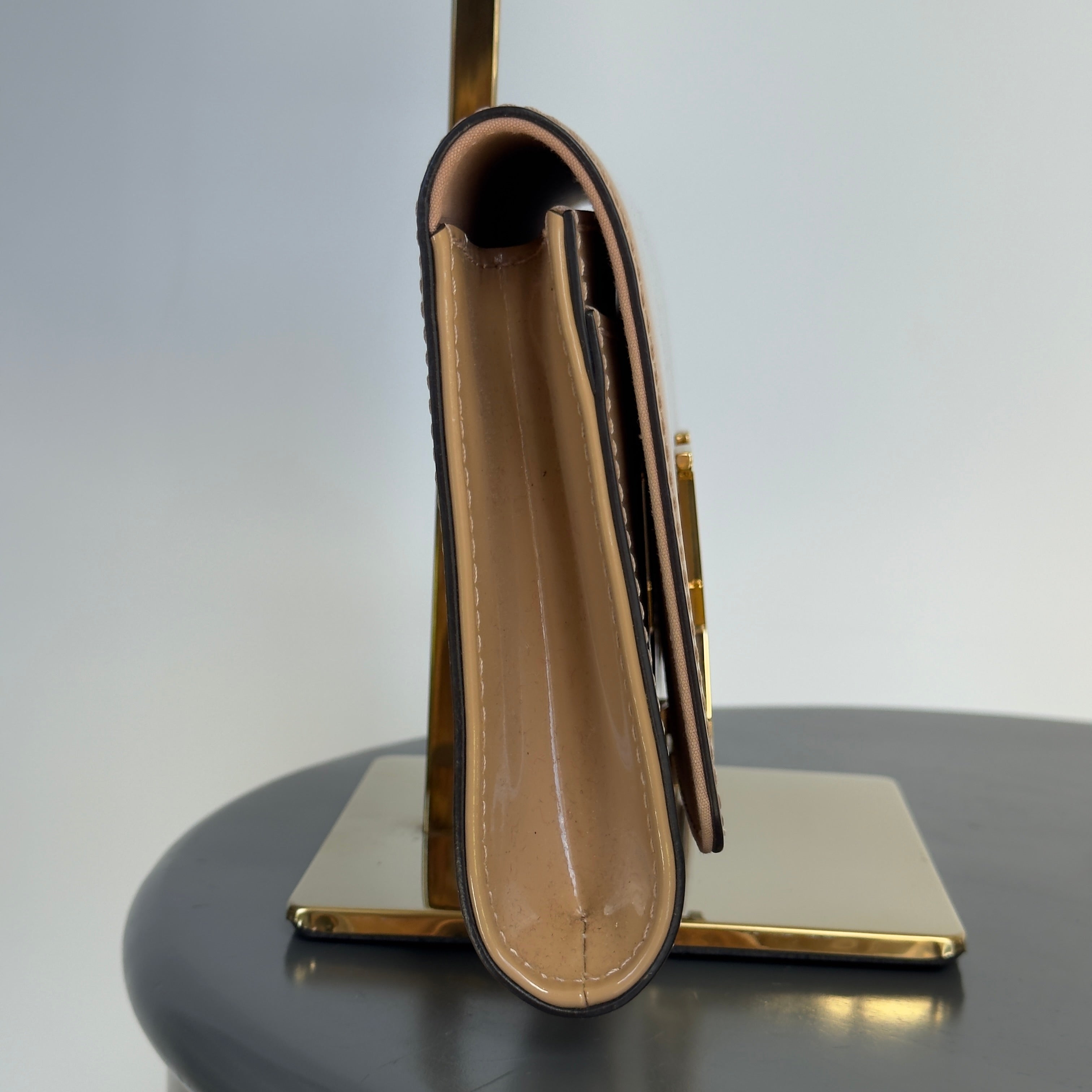 Louis Vuitton Vernis Patent Leather Louise Clutch - Queen May