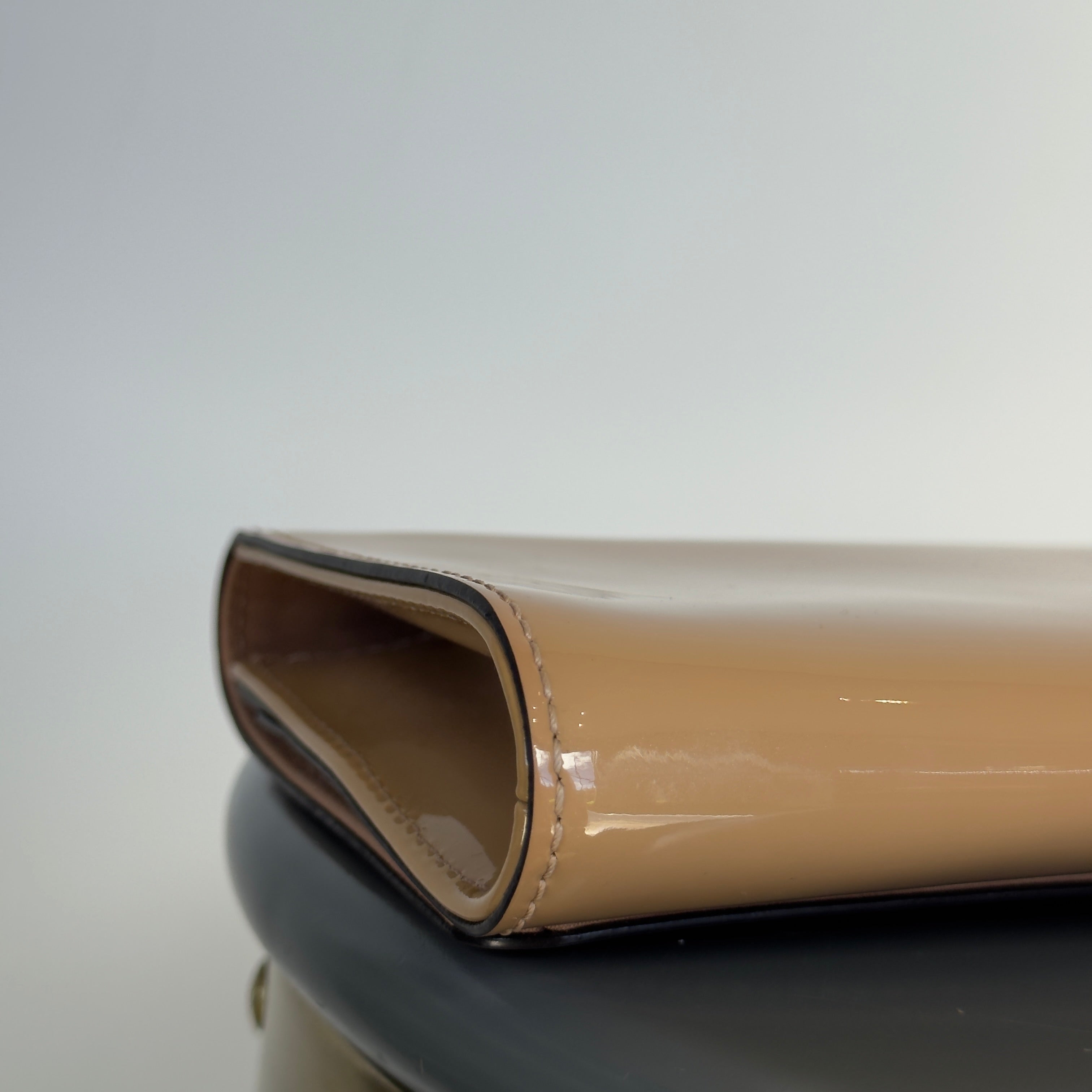 Louis Vuitton Vernis Patent Leather Louise Clutch - Queen May