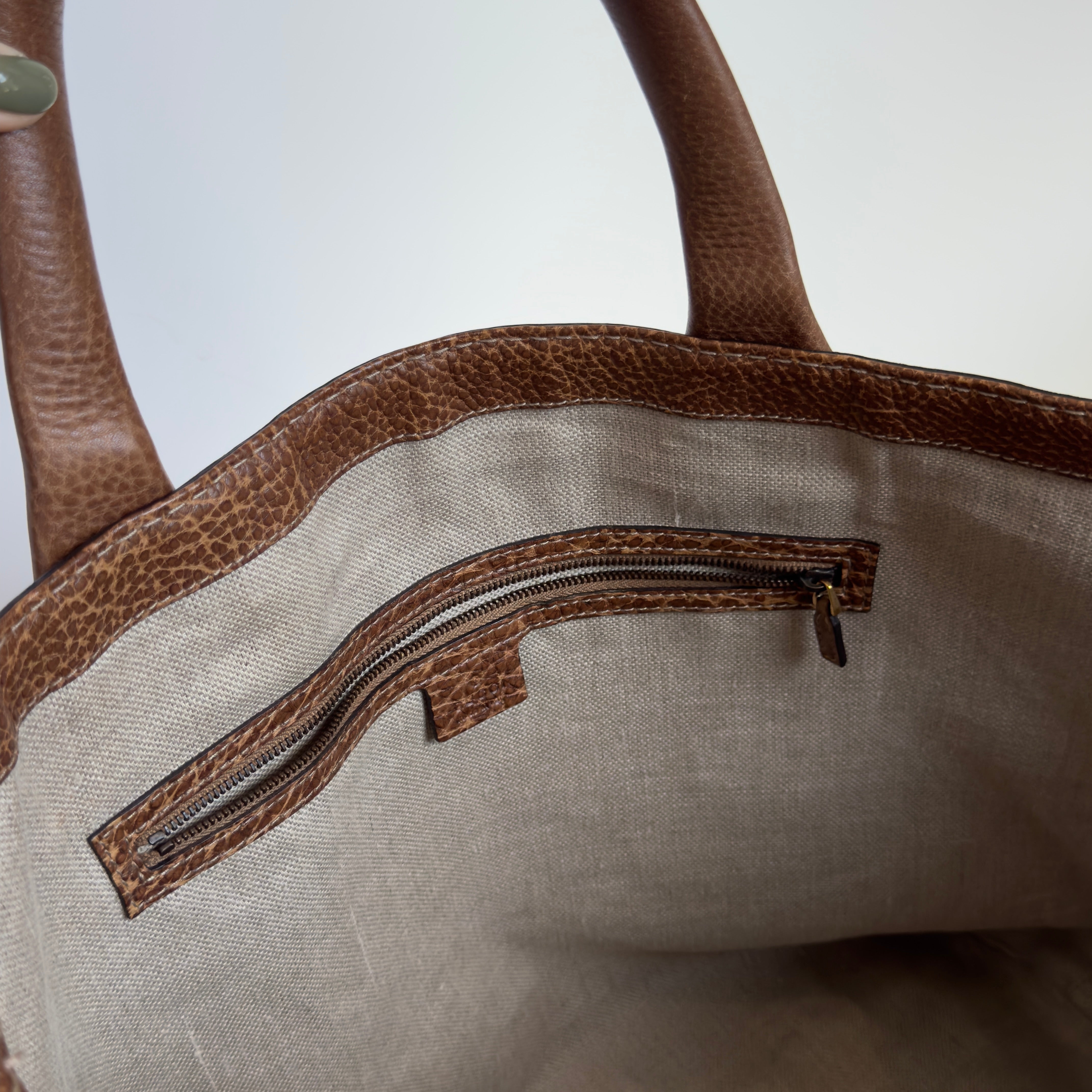 Gucci Raffia Sunset Tote - Queen May